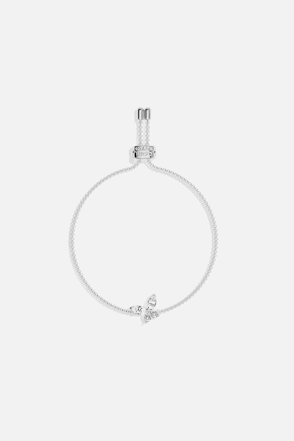 APM Butterfly Bracelet, a delicate flutter of light on a whisper-fine chain.