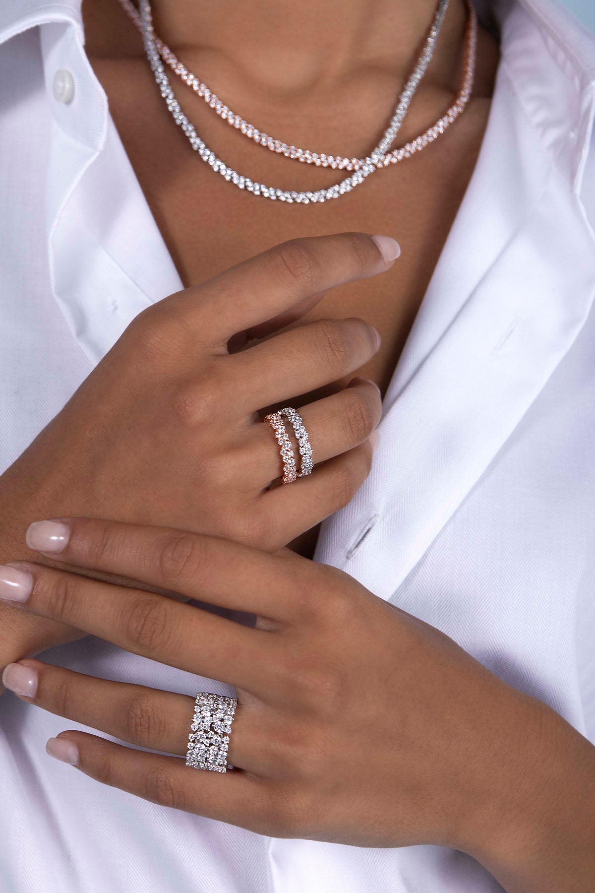 APM Monaco Pave Ring