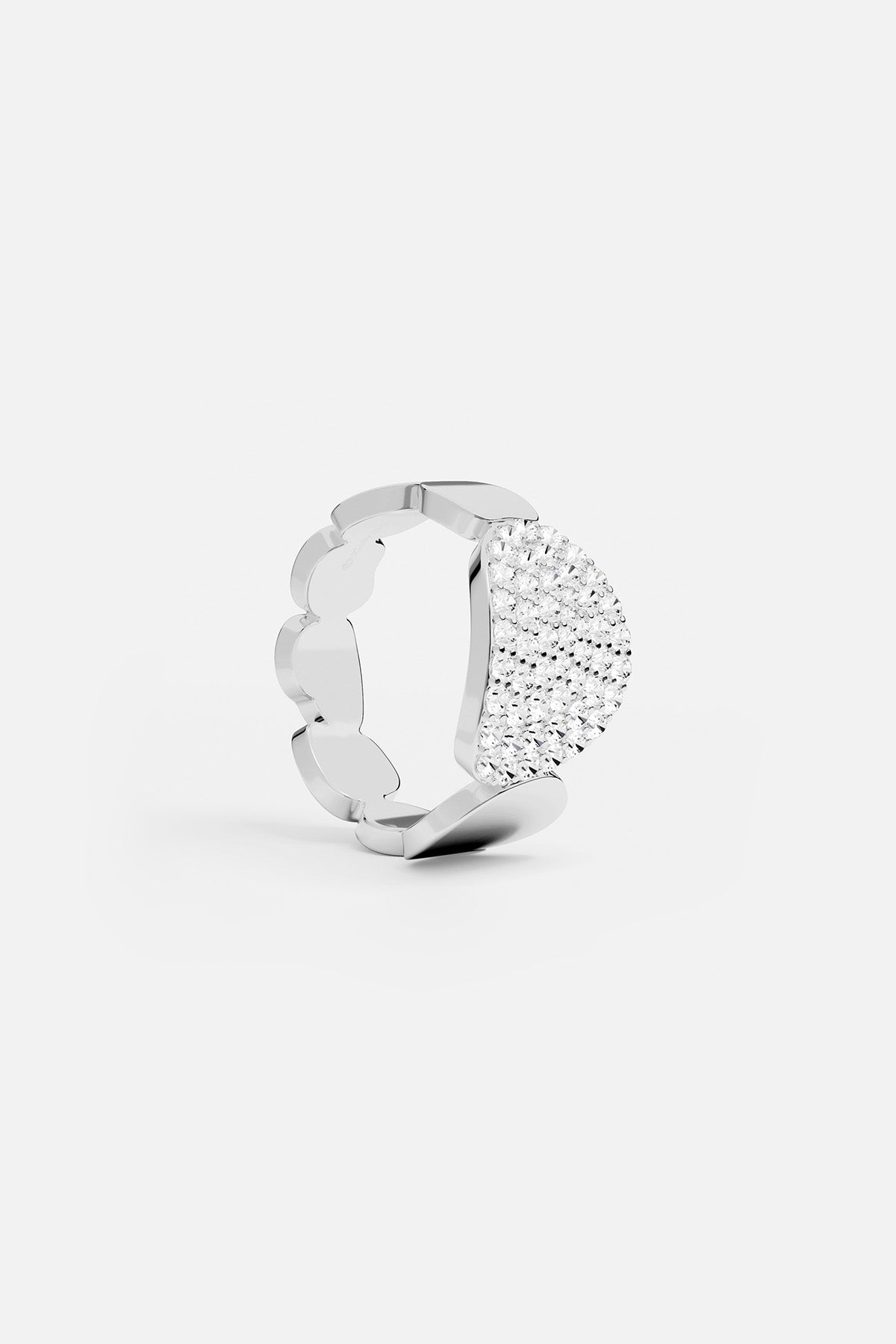 APM Monaco Galet Ring in Silver