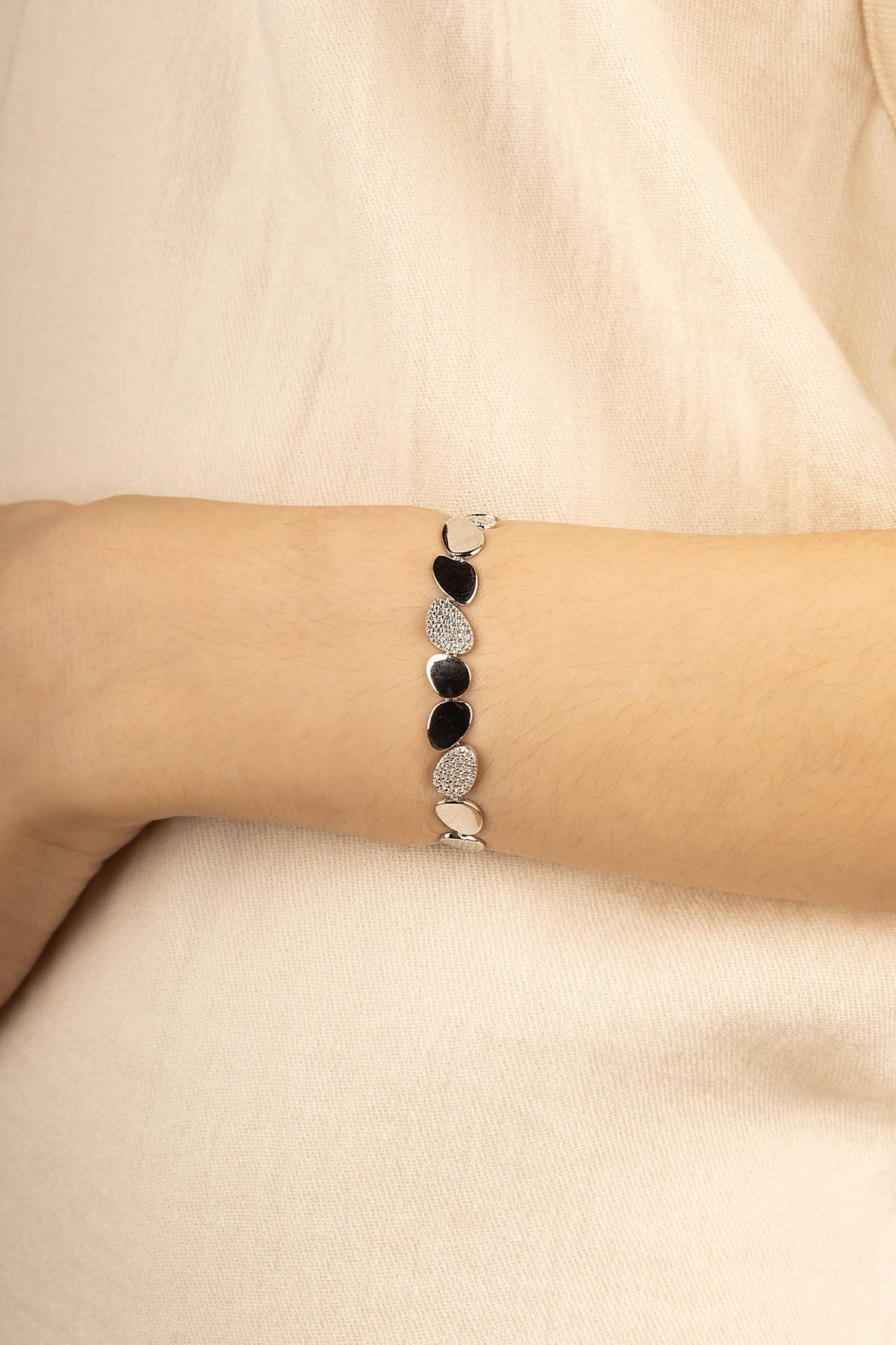 APM Monaco Galet Bracelet in Silver