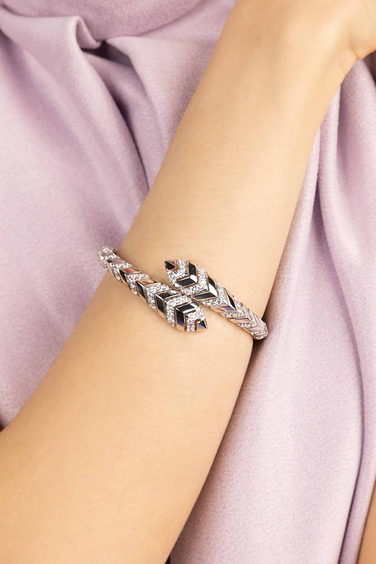 APM Monaco Palm Tree Bangle
