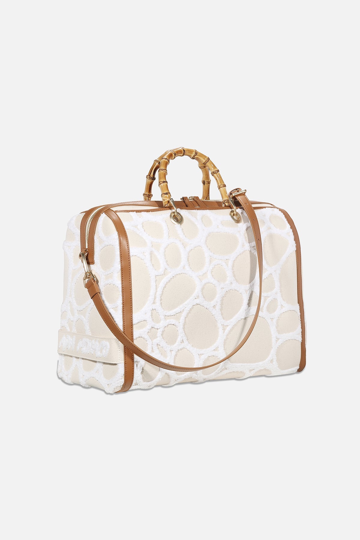 Galet Bag with bamboo handles - APM Monaco
