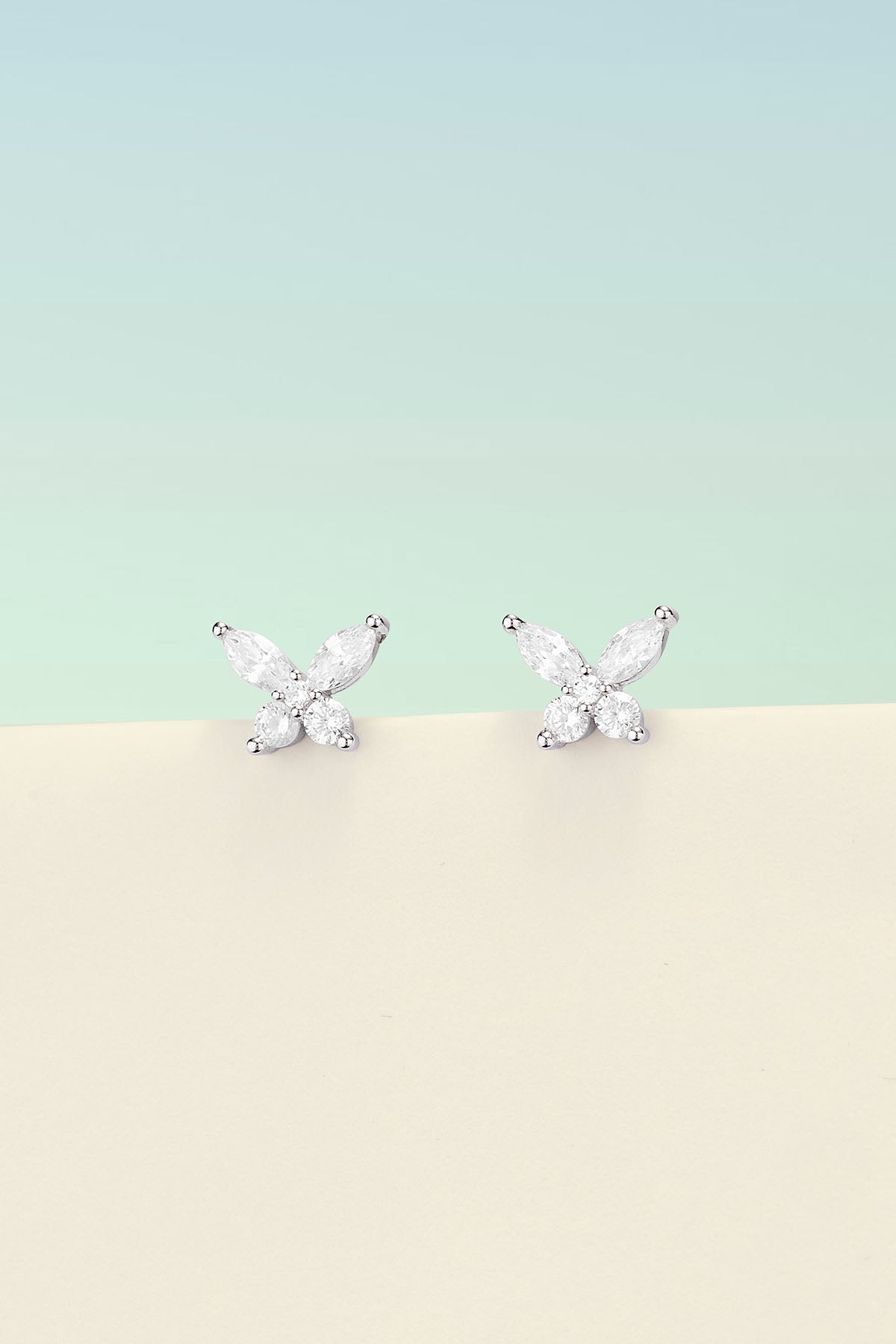 Butterfly Stud Earrings - APM Monaco UK