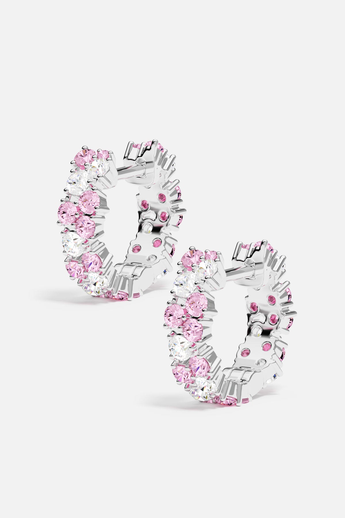 Rose Drop Huggie Earrings - APM Monaco UK