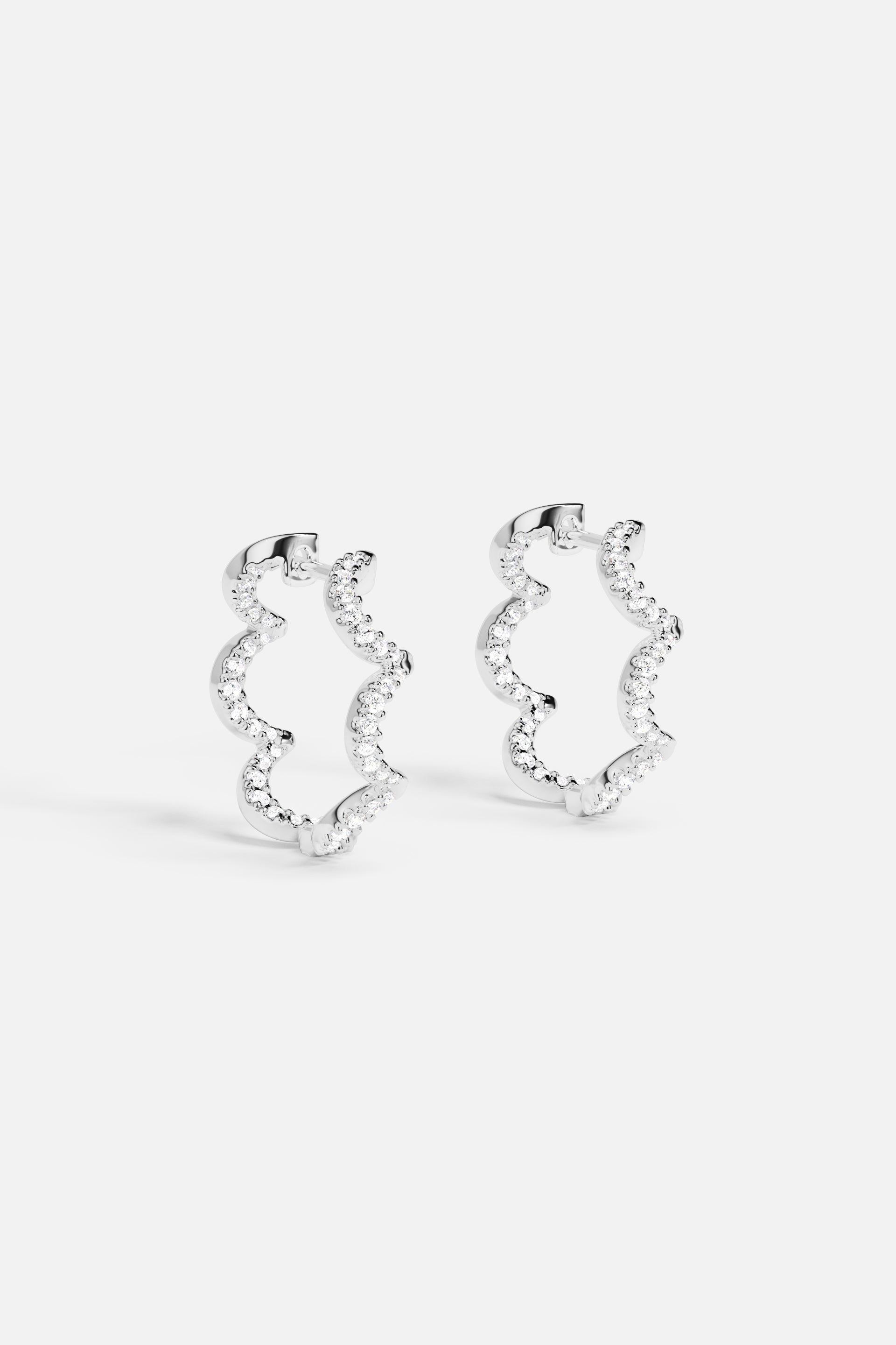 YAFEINI Orecchini A Cerchio Piccoli In Argento 925 Con Perle – Gioielli Eleganti A Onda Per Donna, Regalo Con Confezione