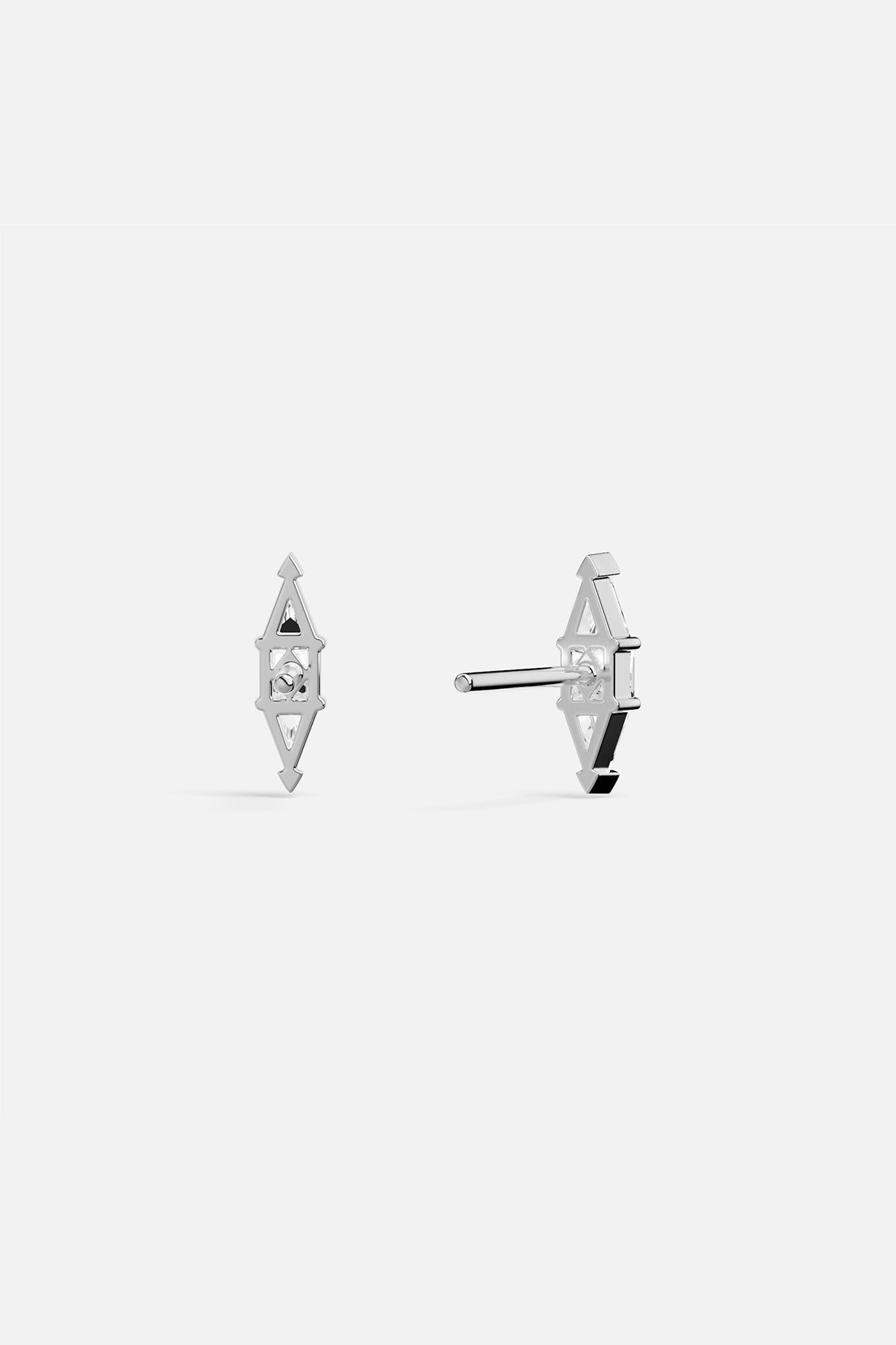 APM Monaco Art Deco Stud Earrings