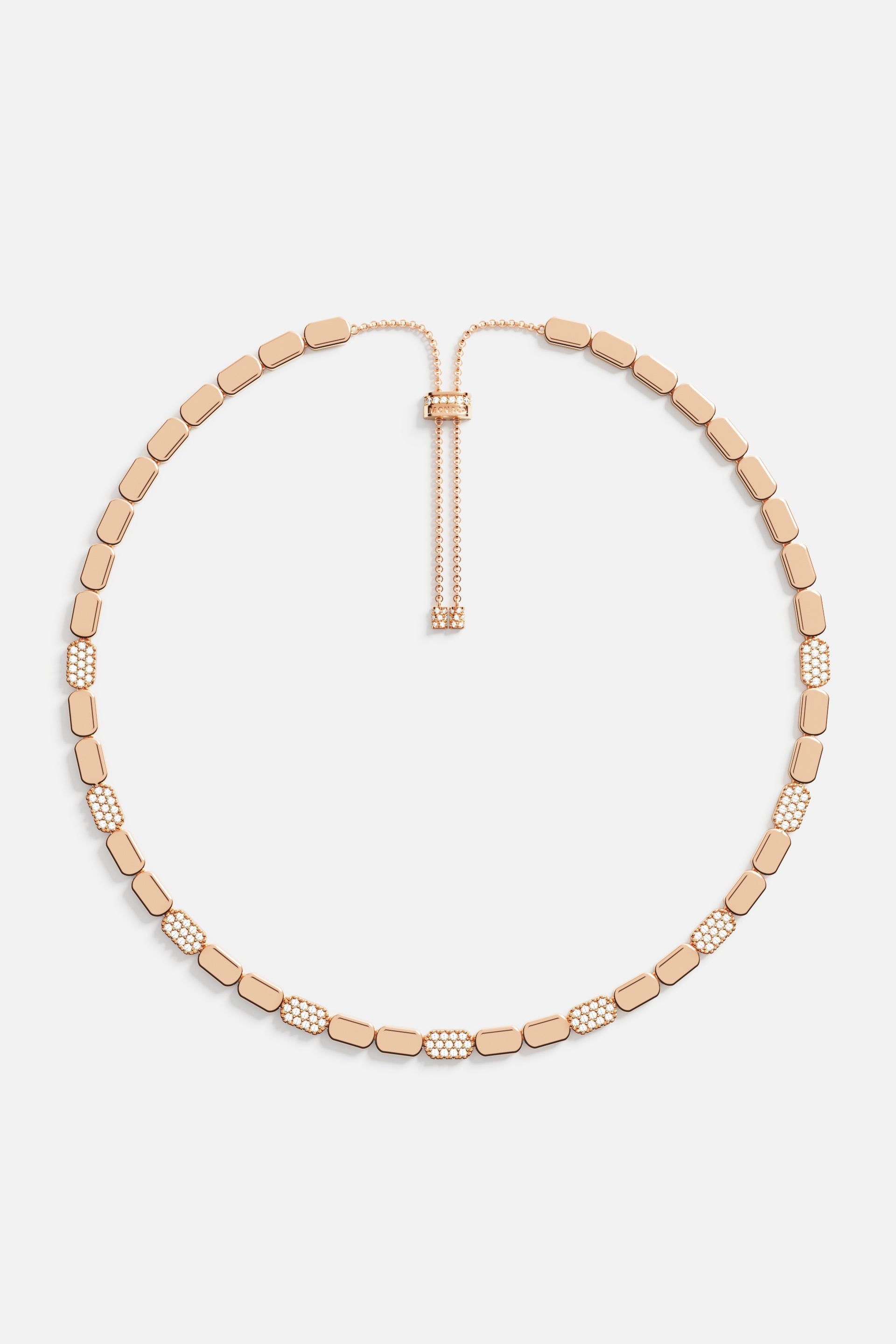 APM Monaco Necklace Pavage