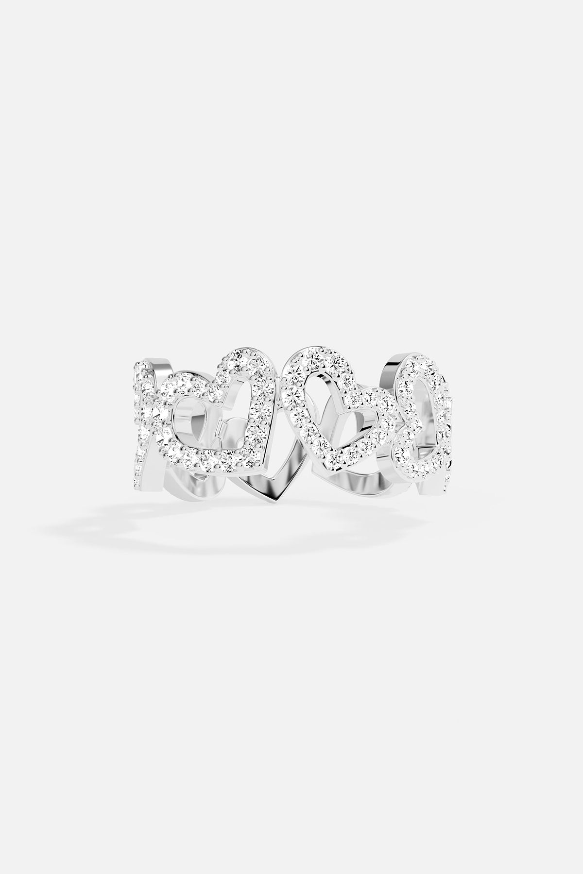 APM Monaco Asymmetric Heart Ring