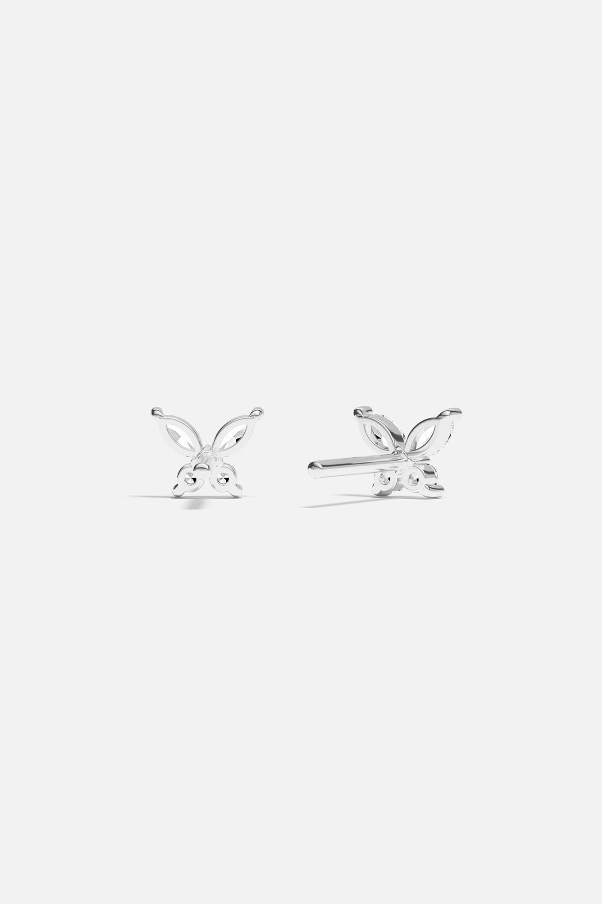 APM Monaco Butterfly Stud Earrings