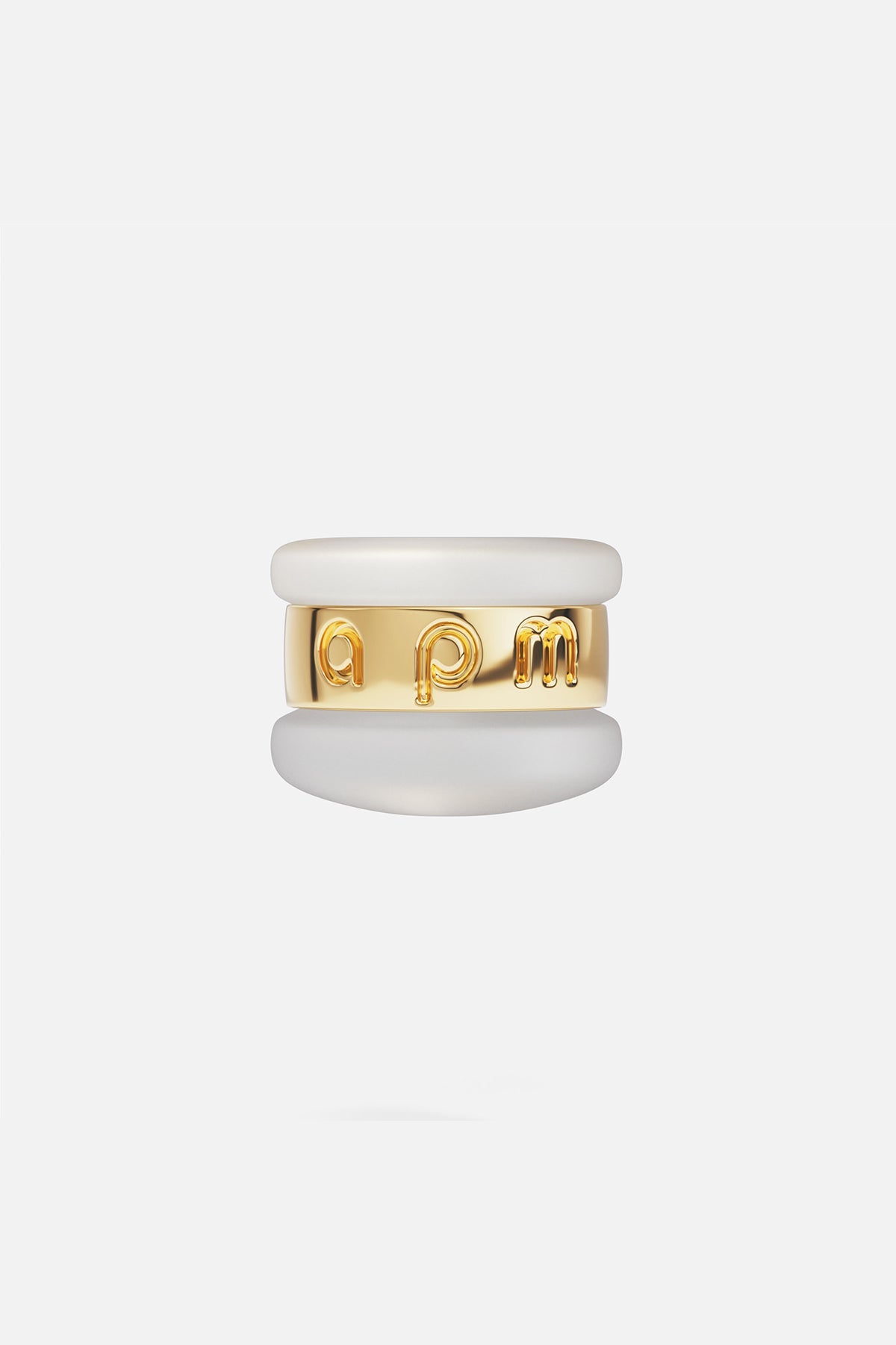 APM Monaco White Clasp