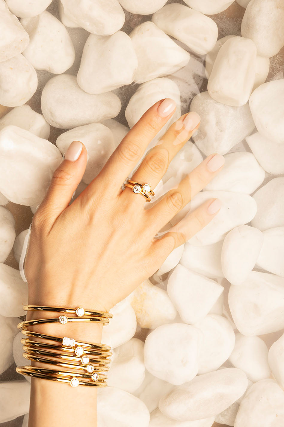 APM Monaco Éclat Ring in Yellow Gold