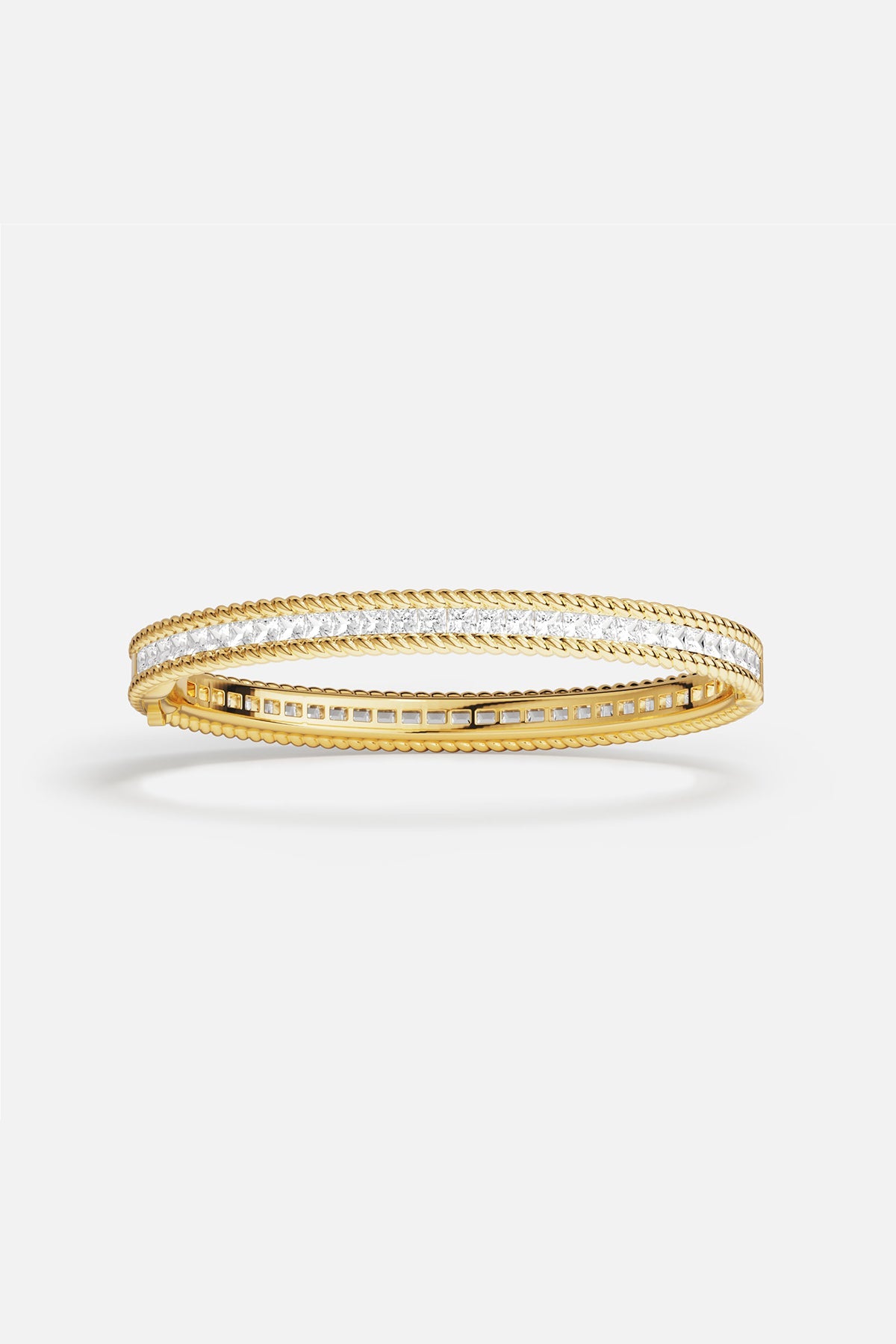 Torsade Pavé Bangle - APM Monaco