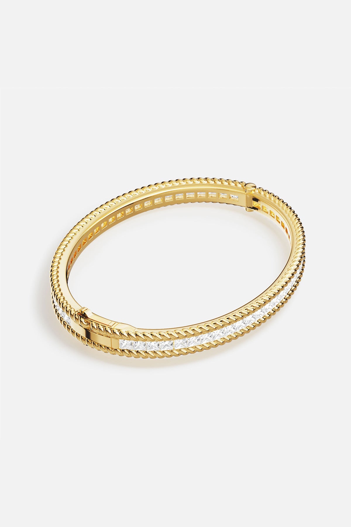 Torsade Pavé Bangle - APM Monaco