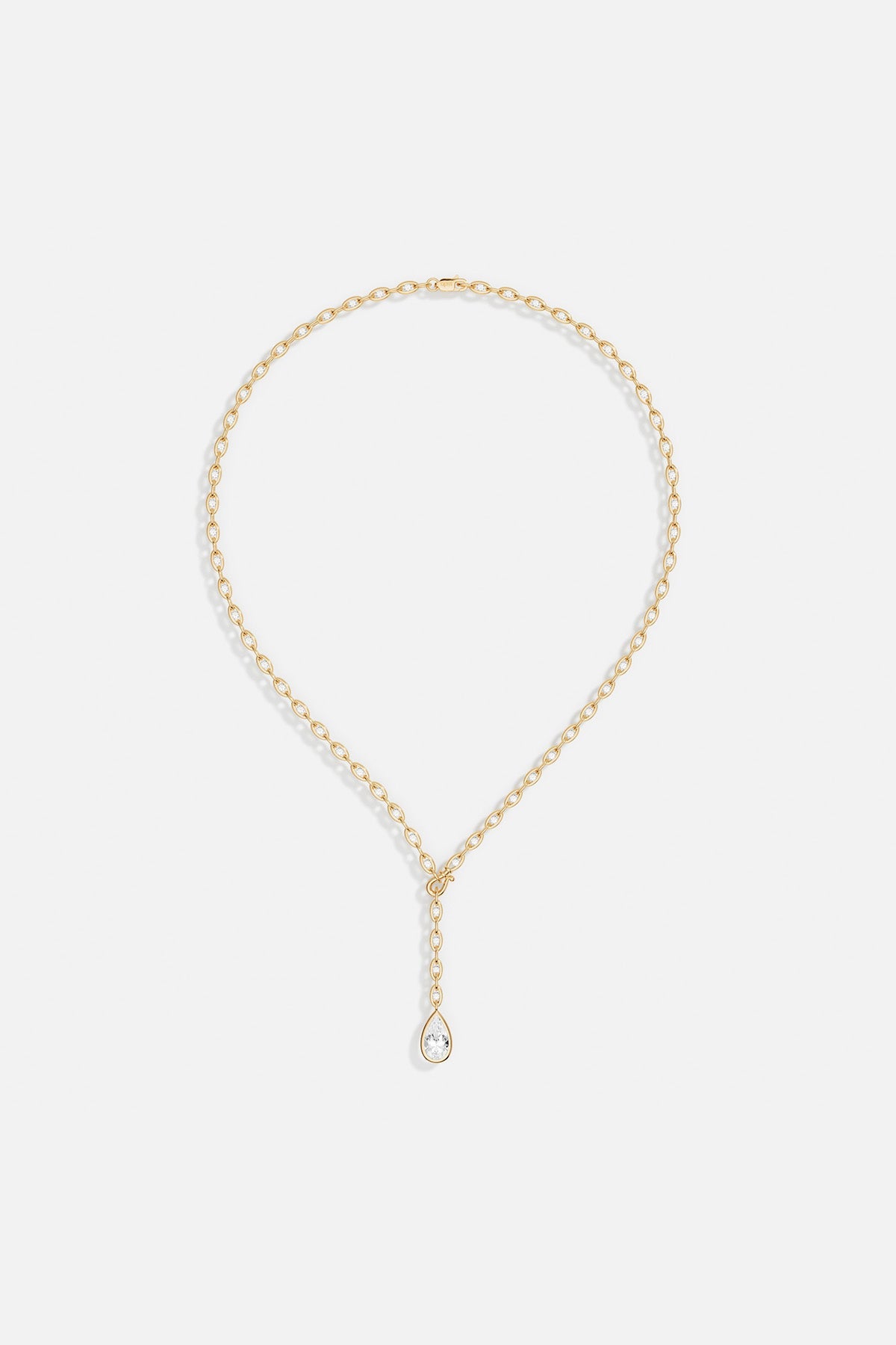 Y-Drop Éclat Adjustable Necklace - APM Monaco UK