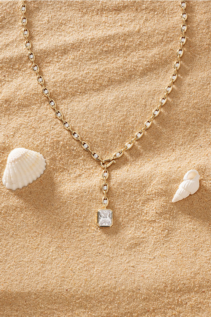 Y-Drop Éclat Adjustable Necklace
