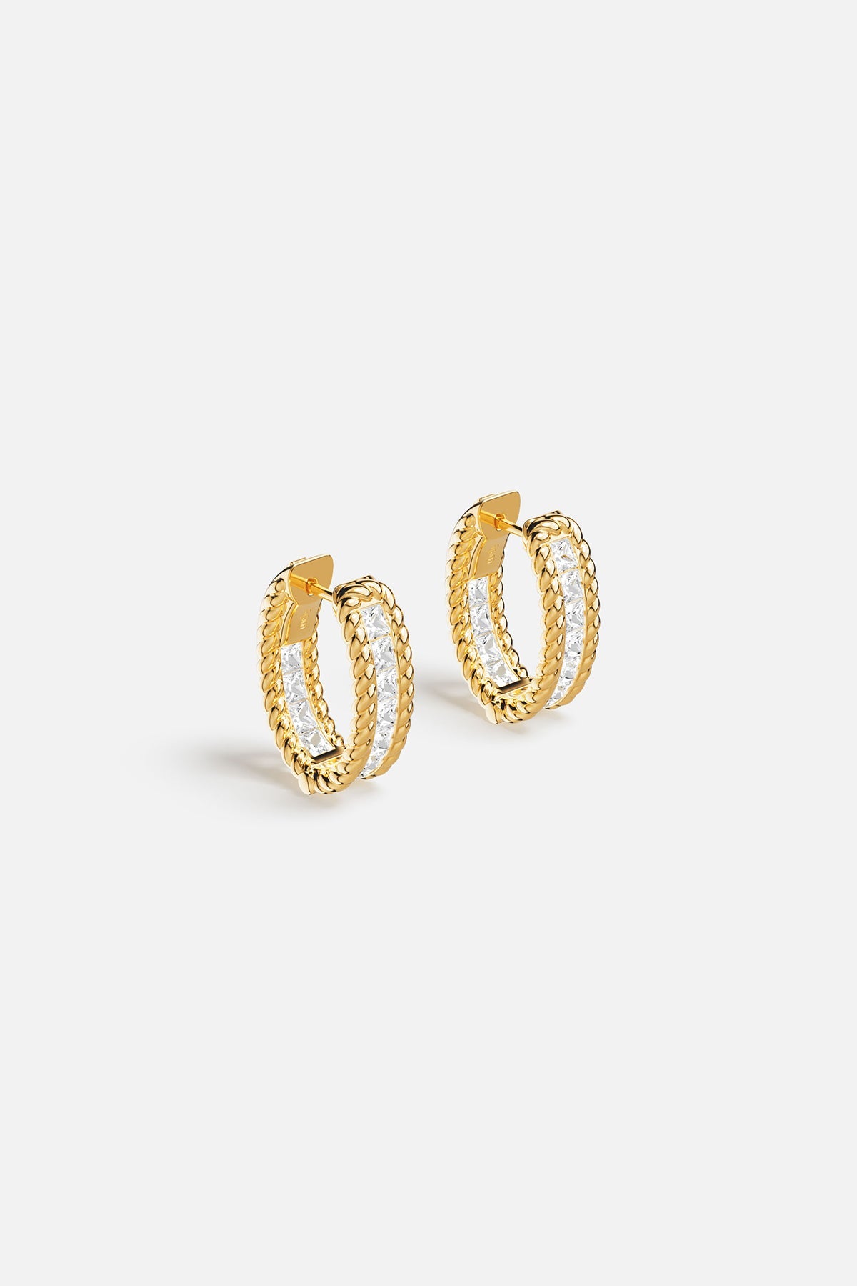Torsade Hoop Earrings - APM Monaco