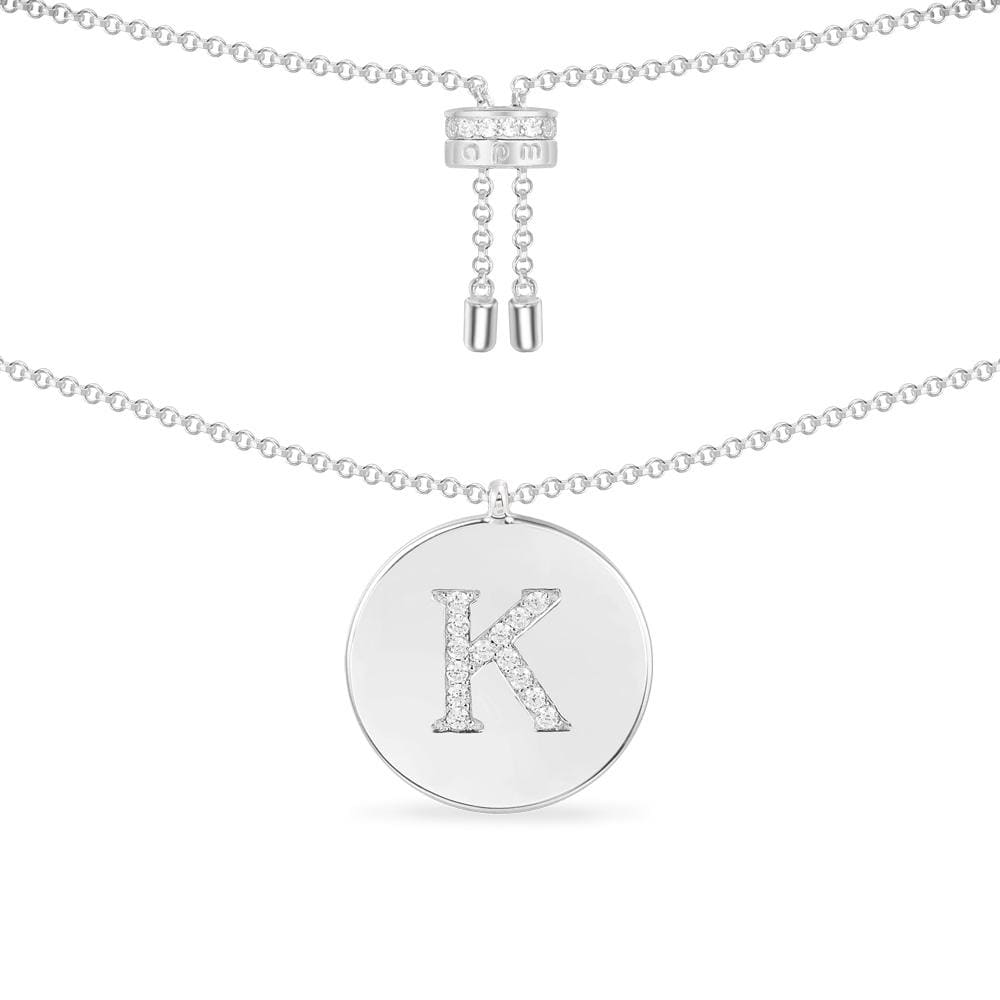 Alphabet Adjustable Necklace - APM Monaco UK