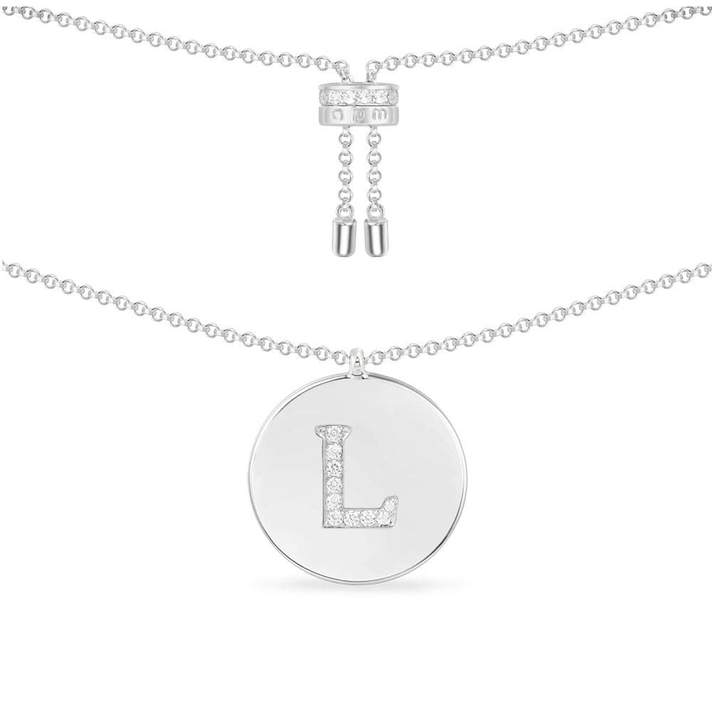 Alphabet Adjustable Necklace - APM Monaco UK