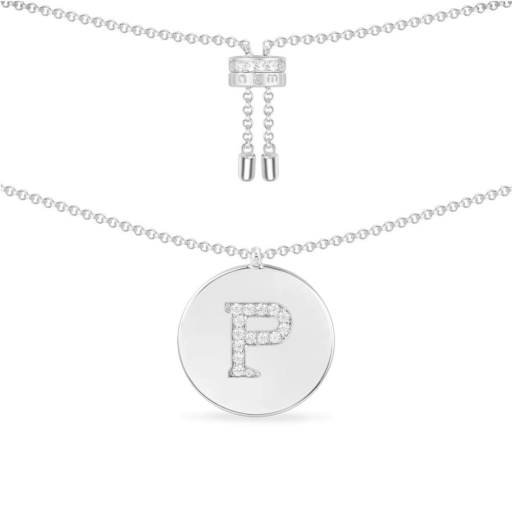 Alphabet Adjustable Necklace - APM Monaco UK