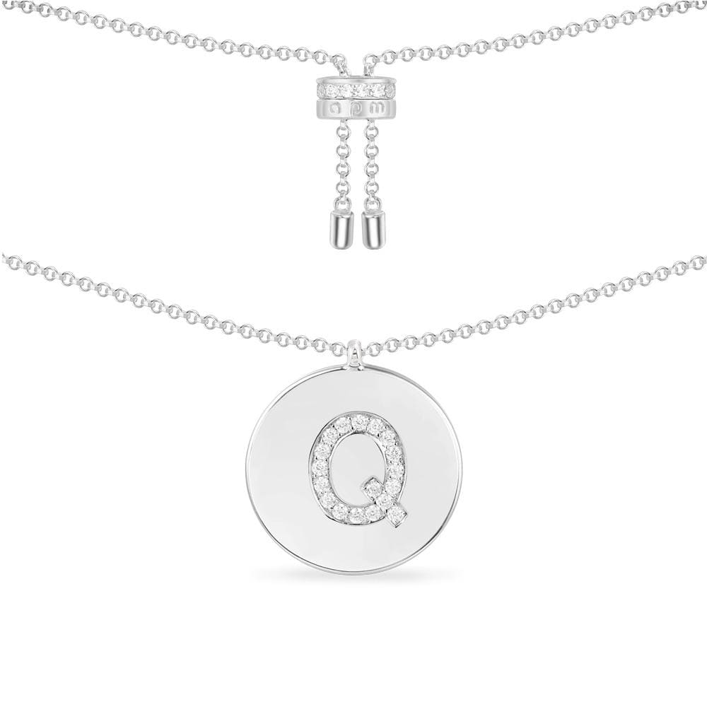 Alphabet Adjustable Necklace - APM Monaco UK