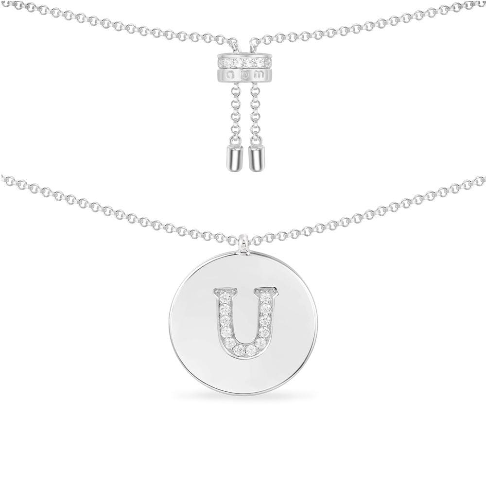 Alphabet Adjustable Necklace - APM Monaco UK