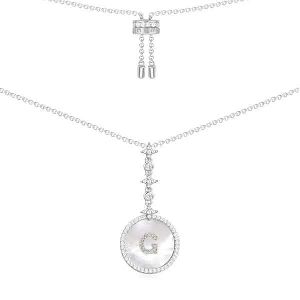Alphabet Eternelle Adjustable Necklace - APM Monaco UK