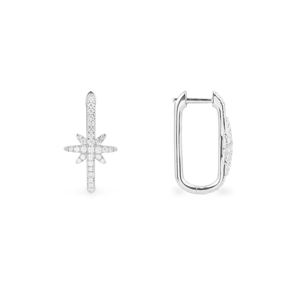 Météorites Rectangular Earrings 