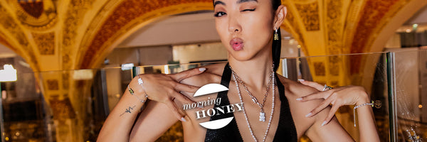 Morning Honey: Yuyu Zhangzhou And Baptiste Giabiconi Introduce APM Monaco New Rock And Yummy Collections