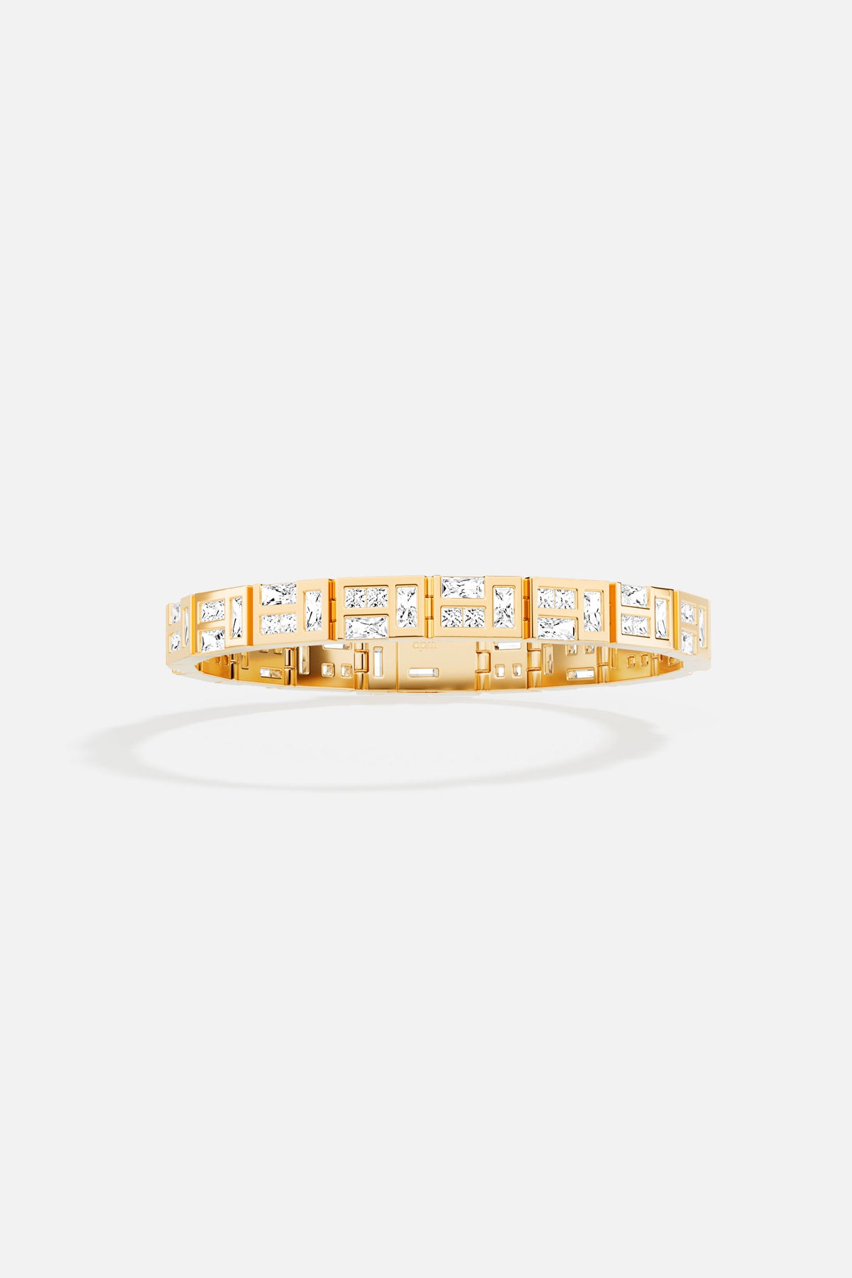 APM Morse Bracelet, a golden rhythm of light and modern elegance.