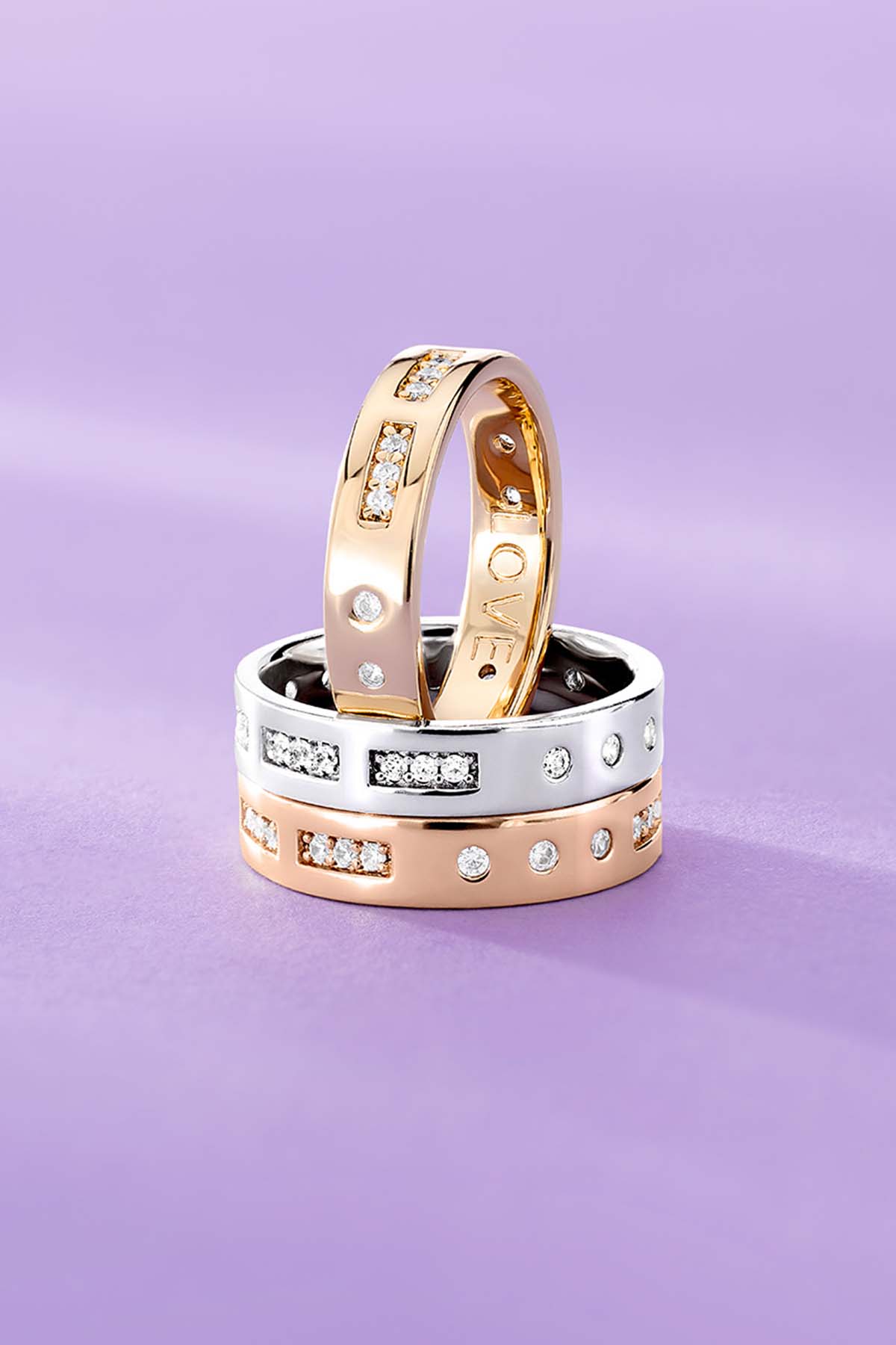 LOVE Morse Code Ring - APM Monaco