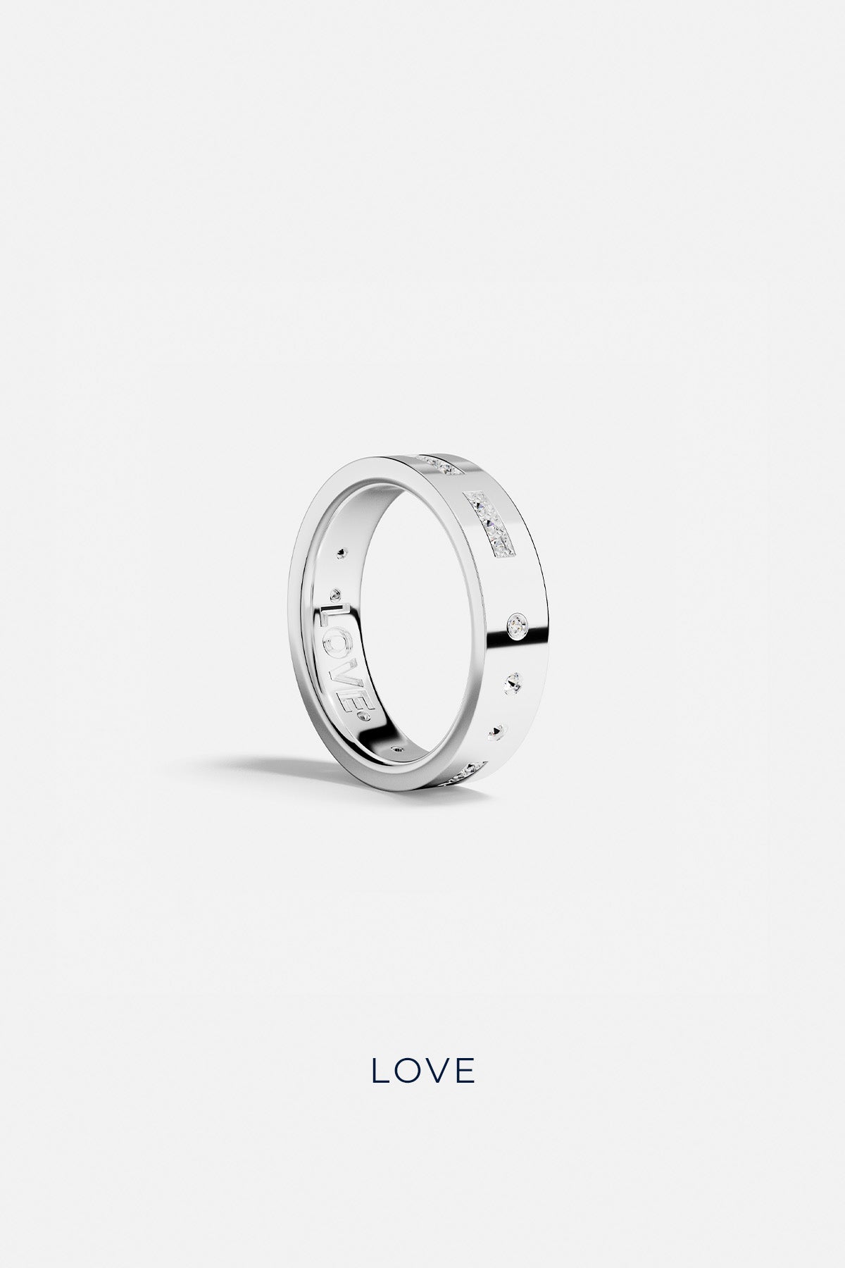 LOVE Morse Code Ring