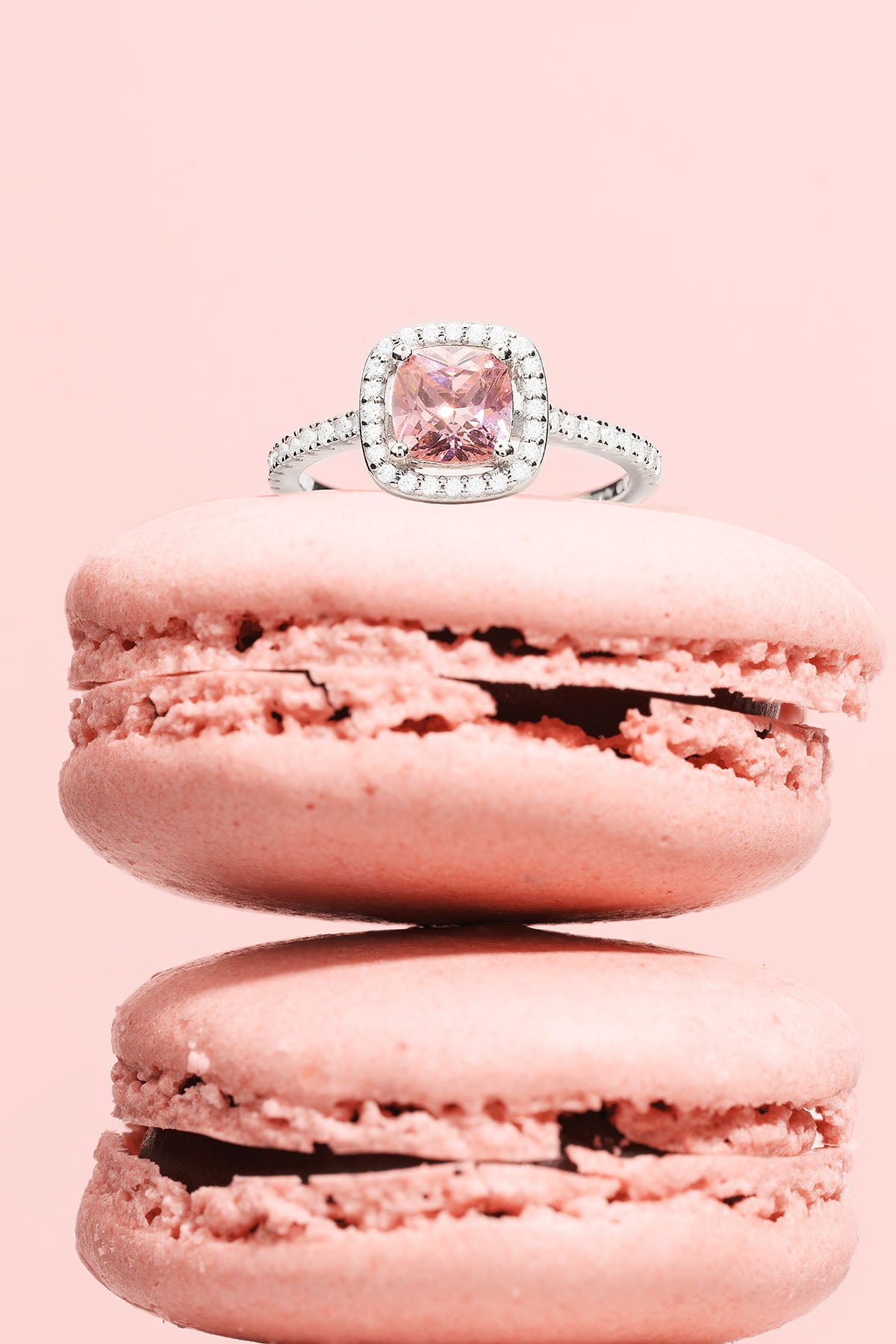 Rose Pavé Ring