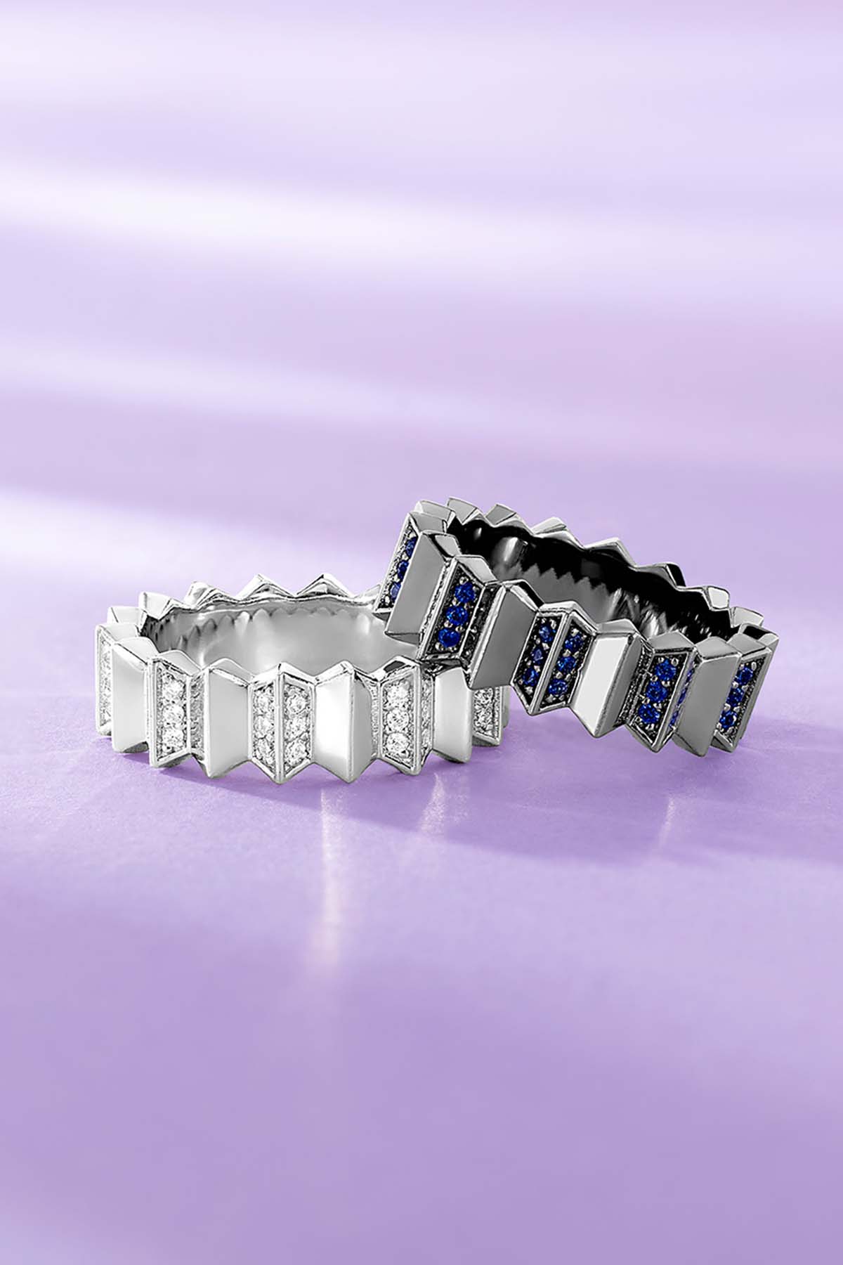 Up and Down Silver Ring - APM Monaco