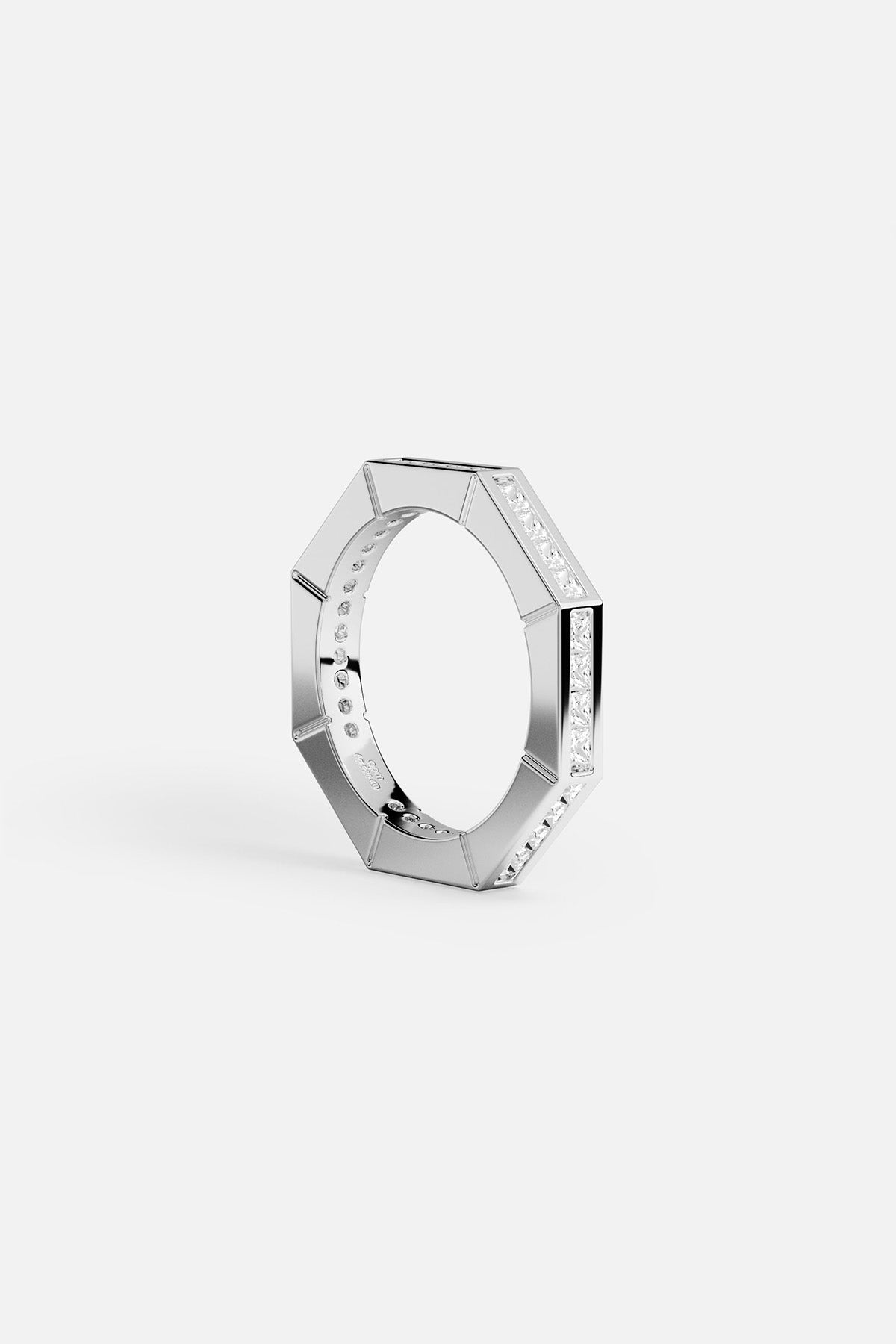 Geometric Pavé Ring - APM Monaco