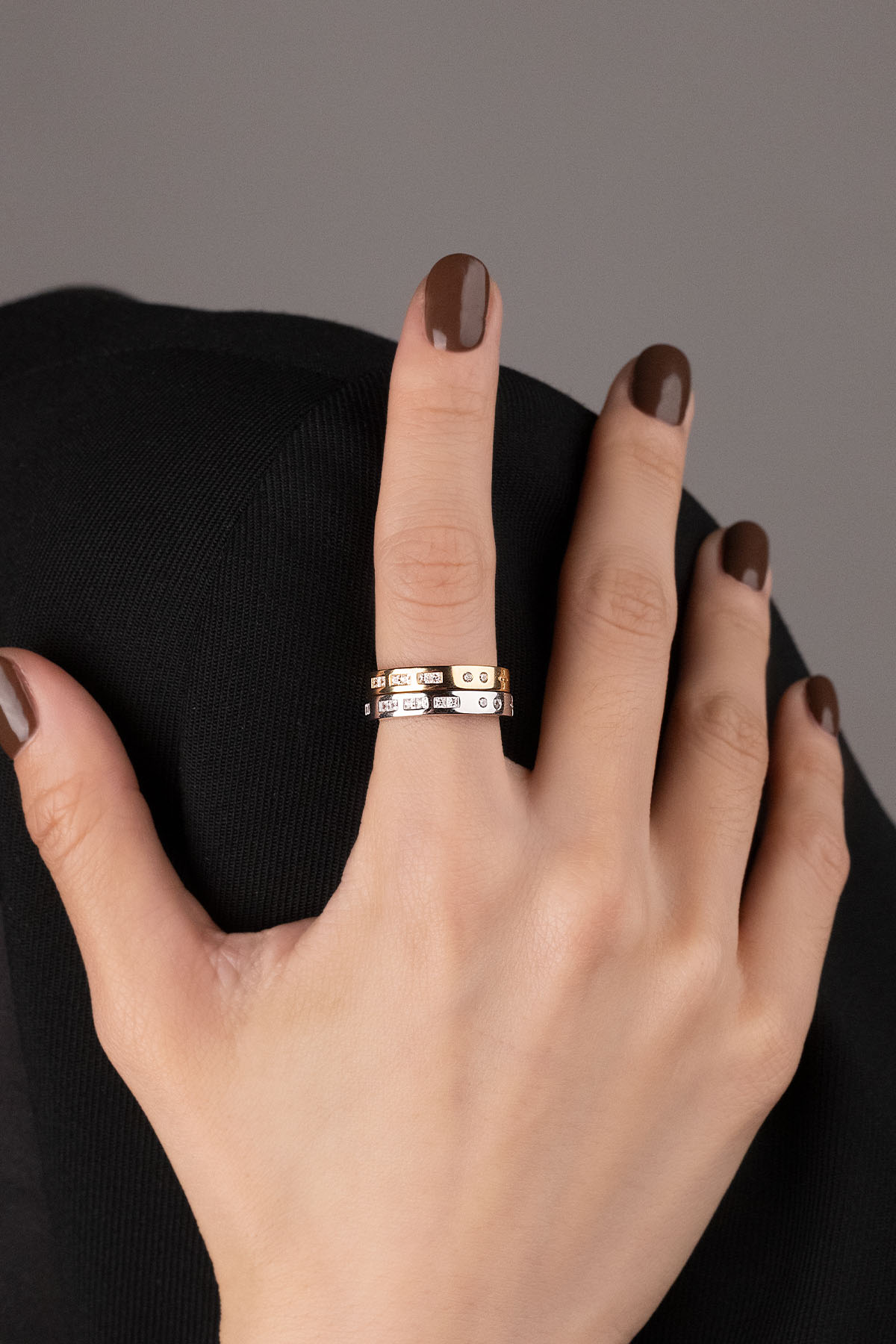 TOI MOI Morse Code Ring