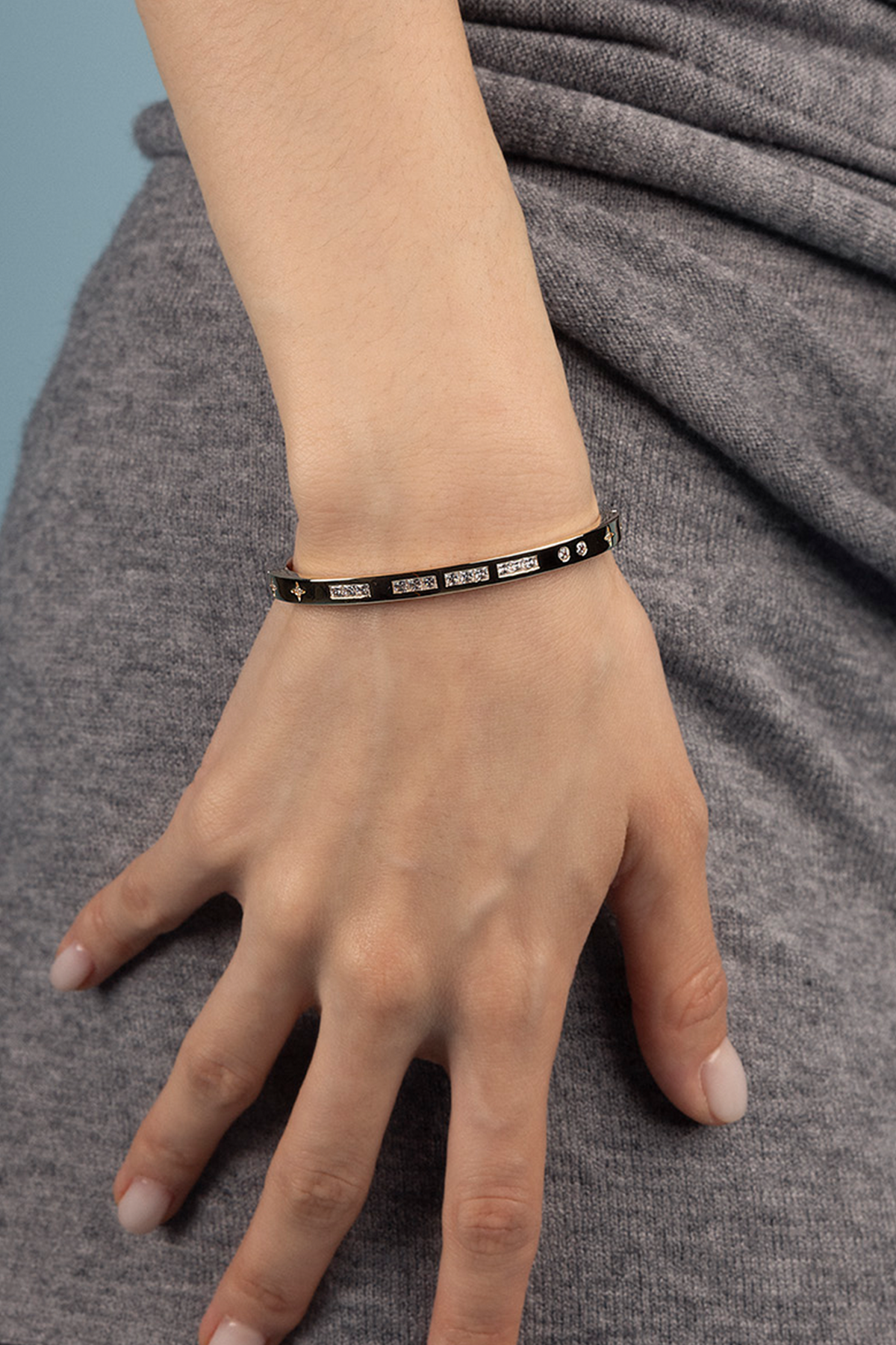 TOI MOI Morse Code Bangle