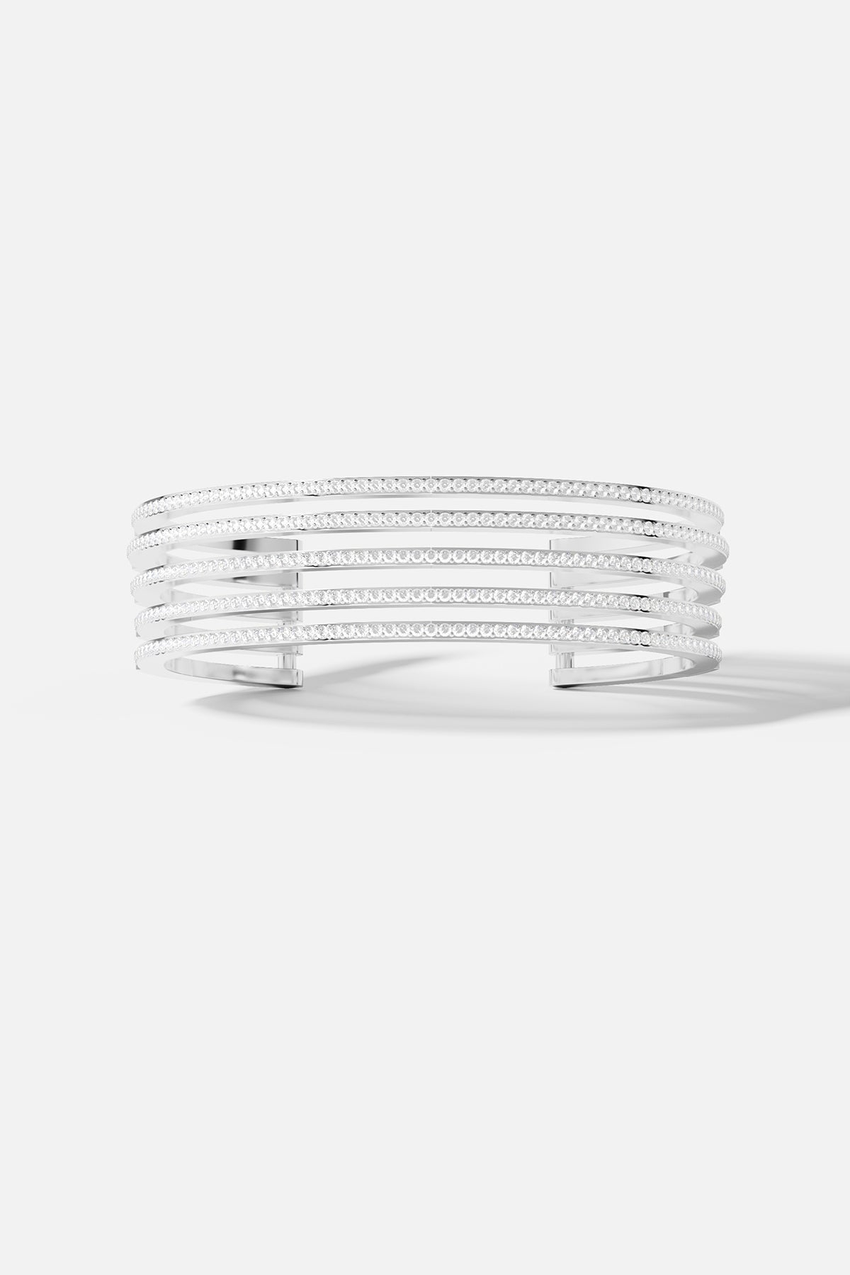 Linear Pavé Bangle