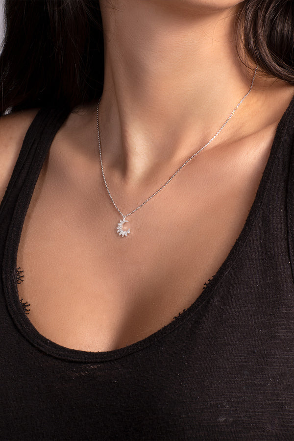 APM Monaco Moon Necklace