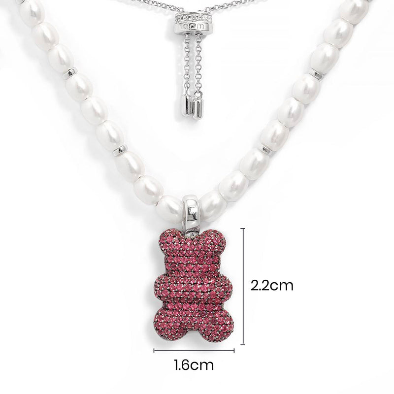 MALU Yummy（可拆卸）珍珠可调节项链