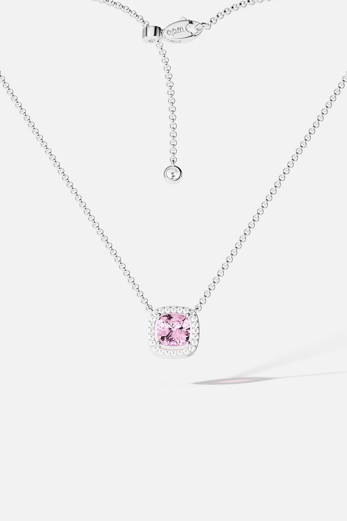 Rose Pavé Adjustable Necklace