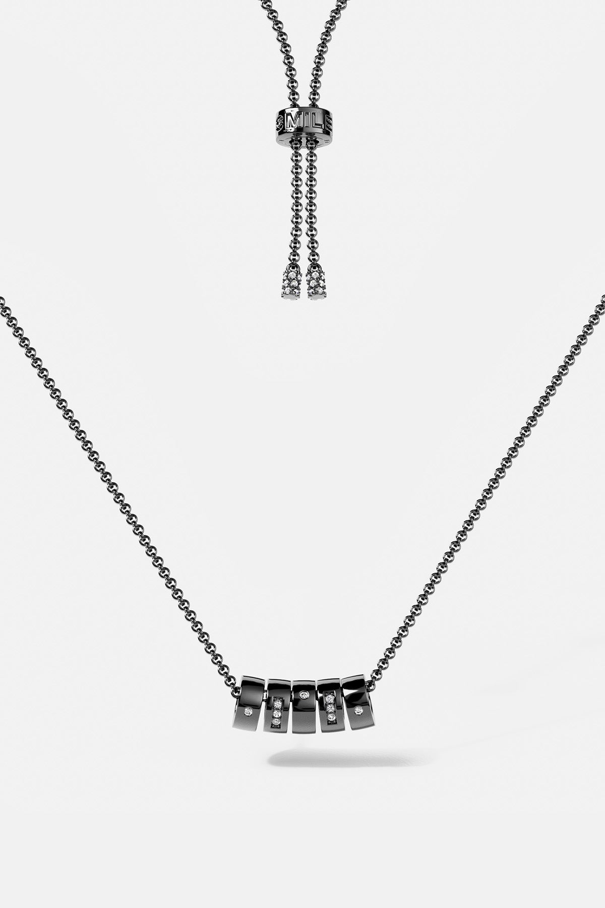 Smile Morse Code Adjustable Necklace - APM Monaco UK