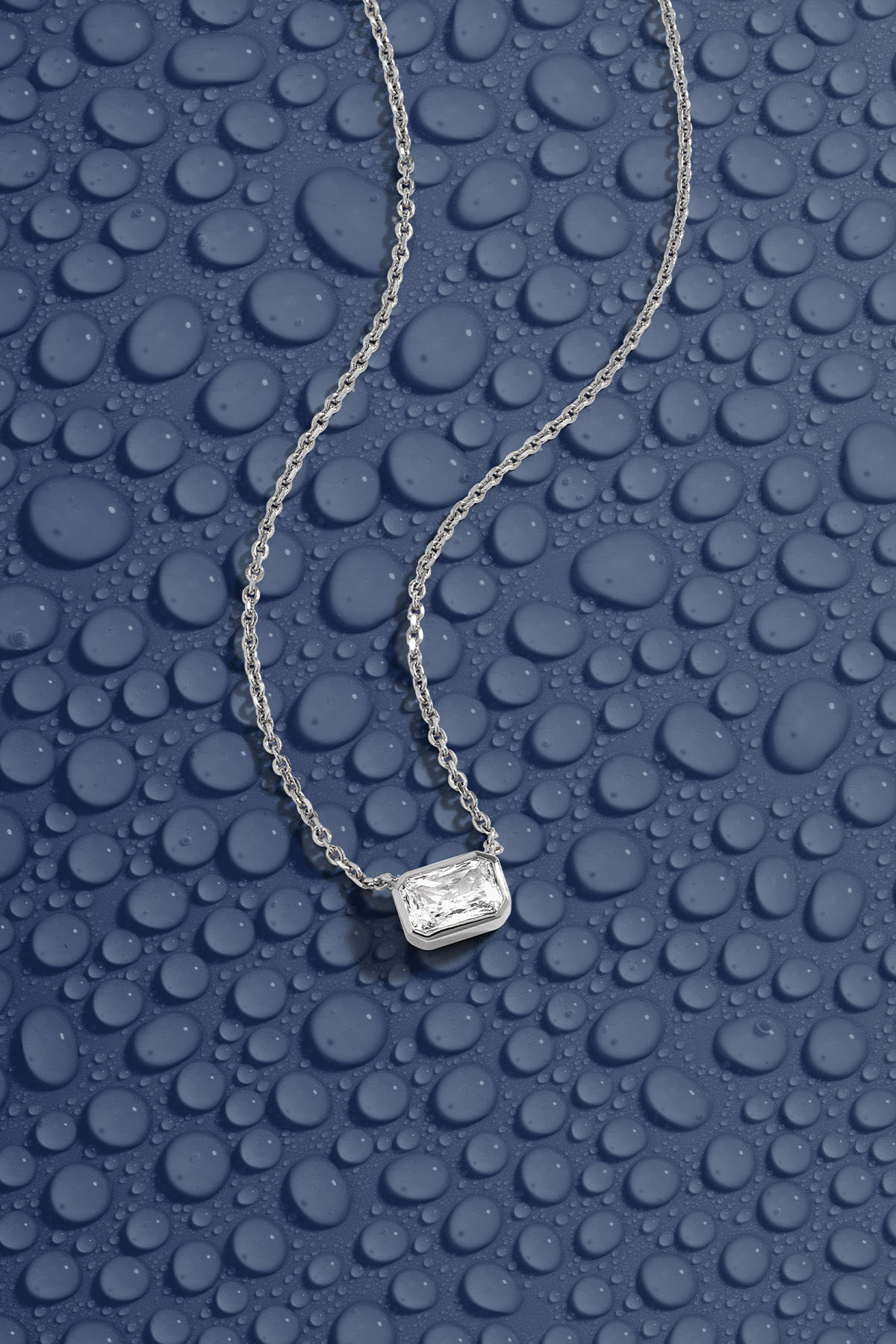 APM Moanco Eclat Adjustable Necklace in Silver