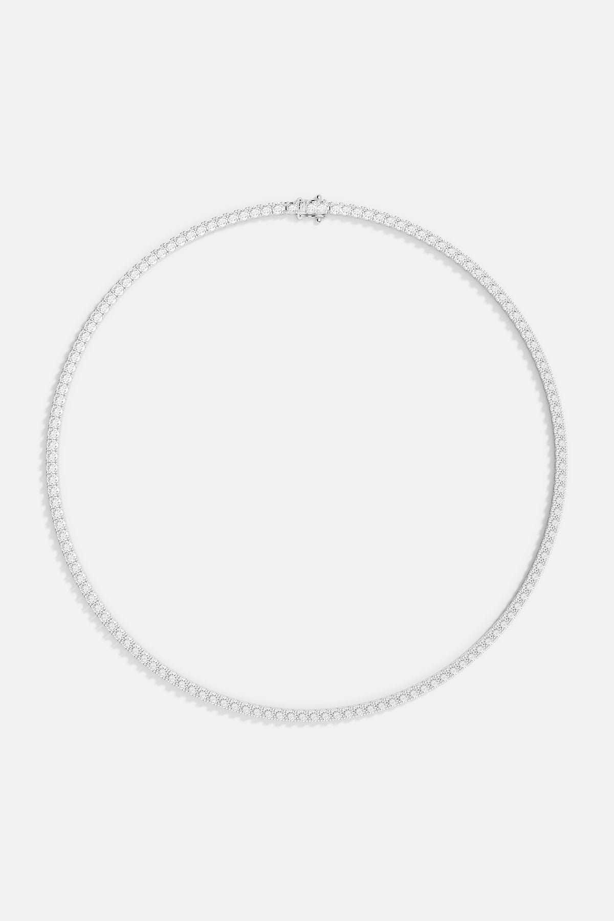 APM Monaco Pavé Choker in Silver