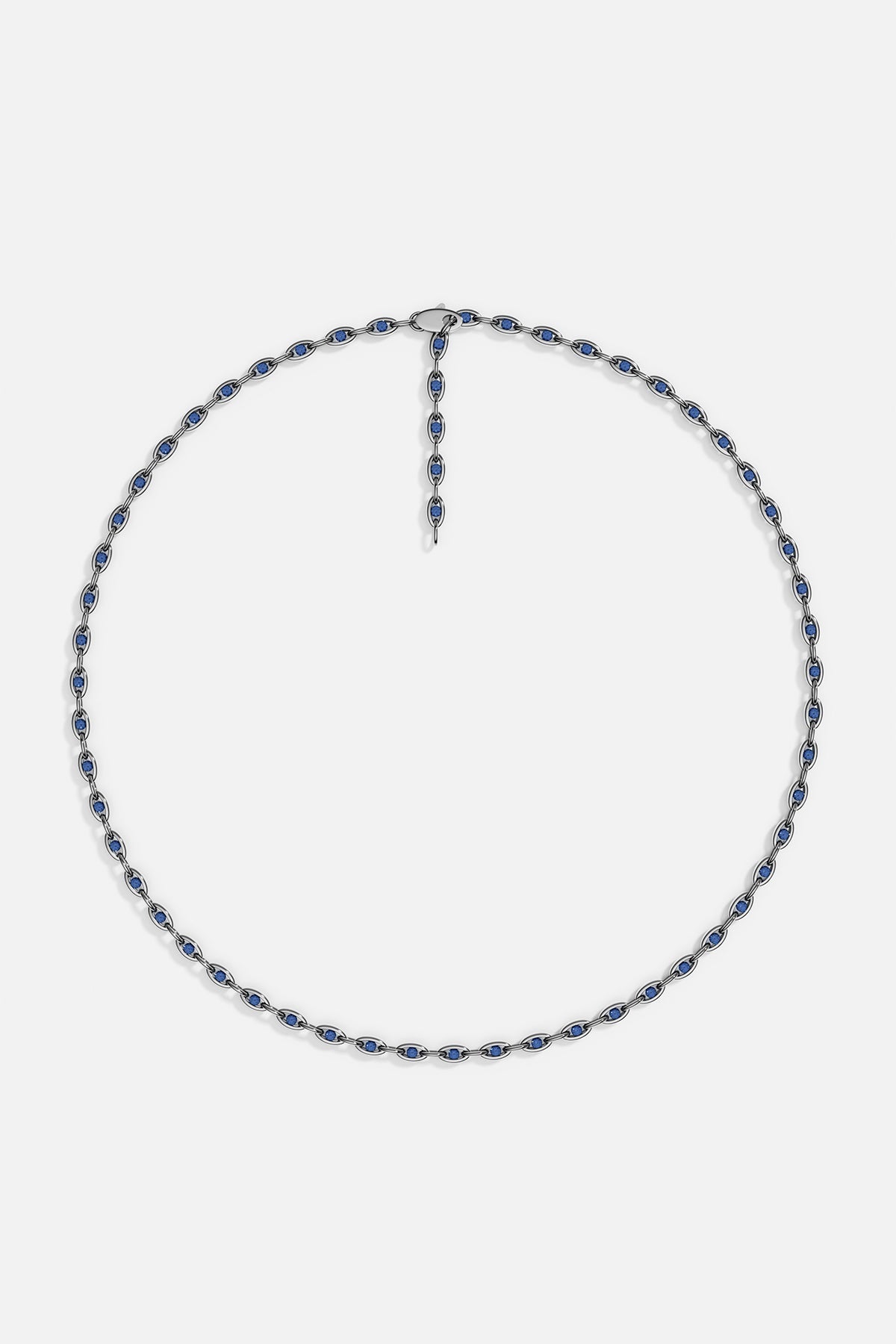 Pavé Chain Adjustable Necklace