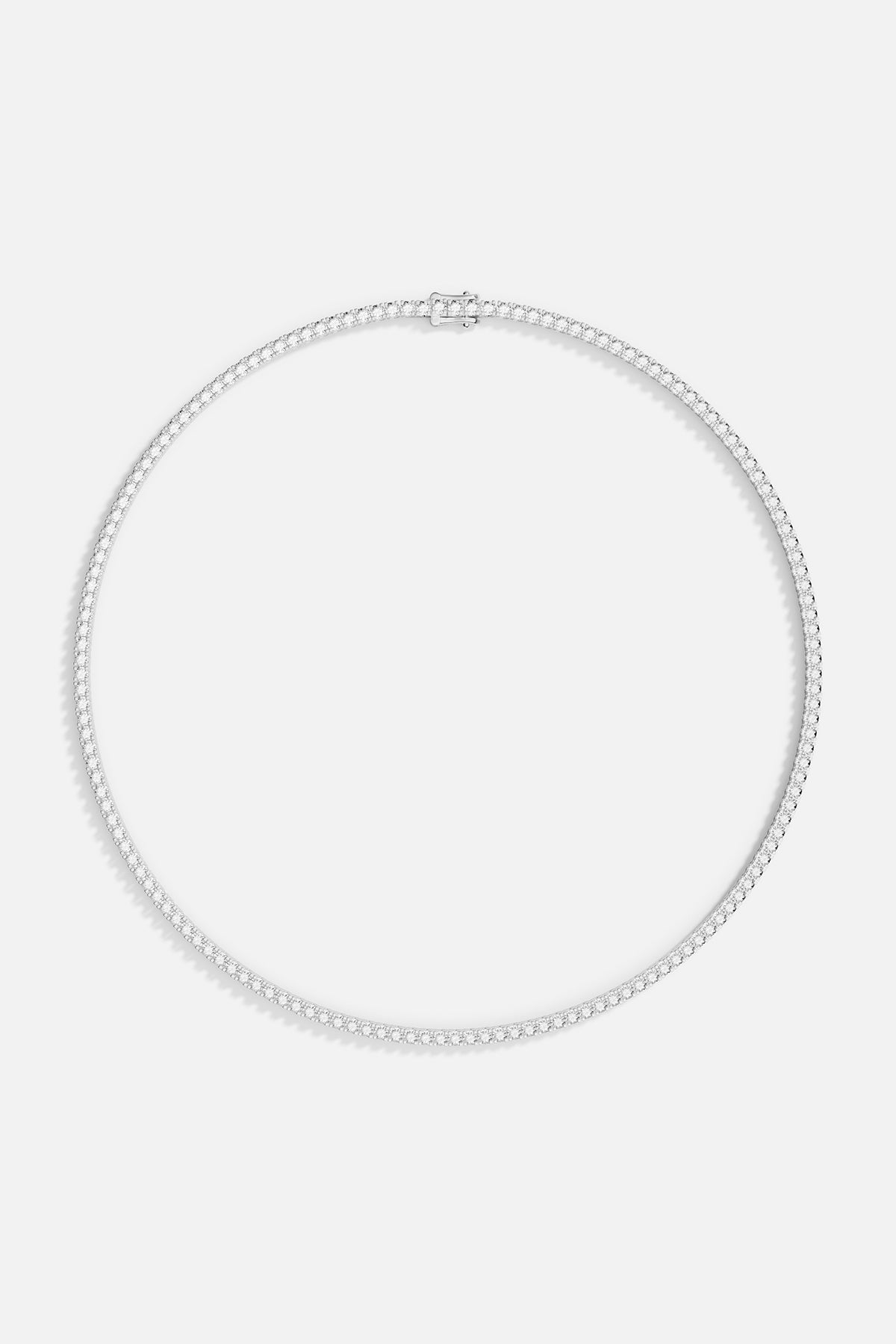 APM Monaco Pavé Choker in Silver