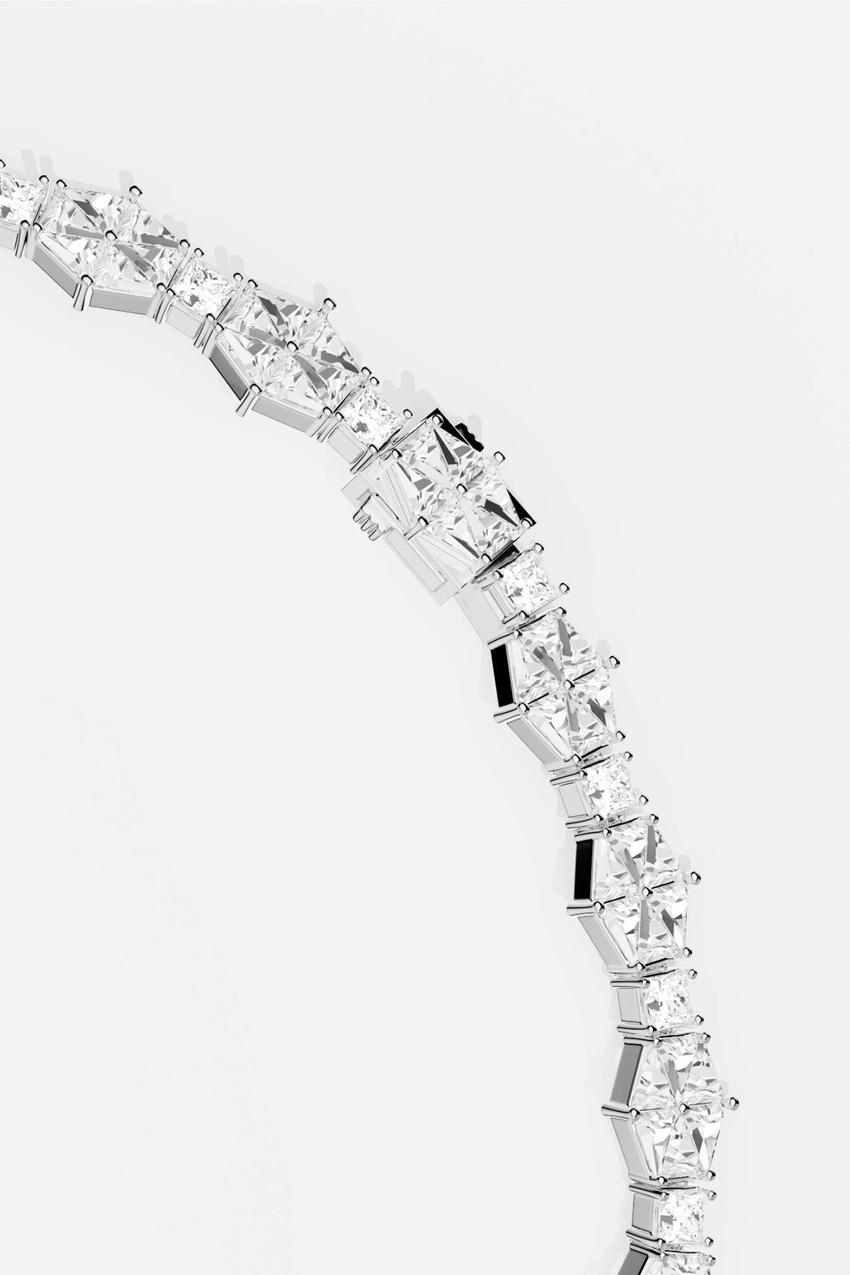 Art Deco Statement Pavé Choker - APM Monaco