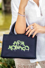 APM Monaco Mini Tote Bag Graffiti APM Monaco