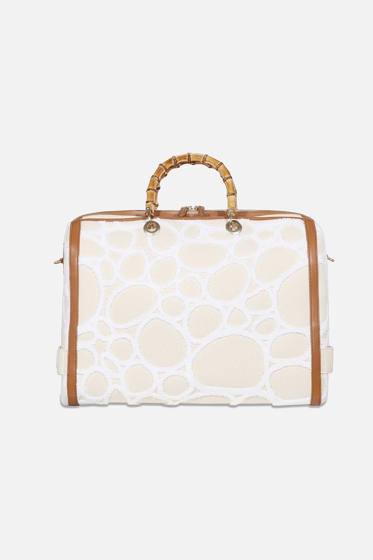 Galet Bag with bamboo handles - APM Monaco