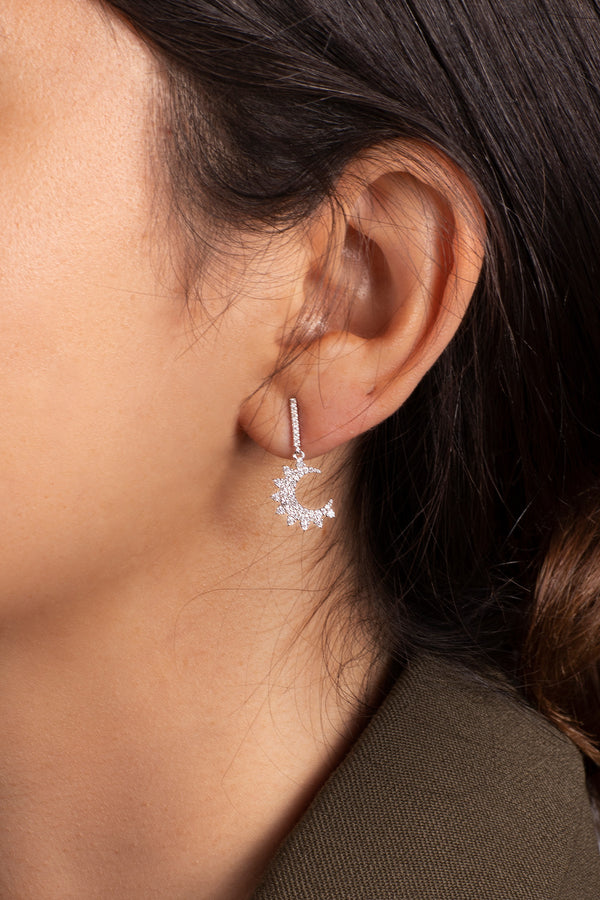 APM Monaco Moon Earrings