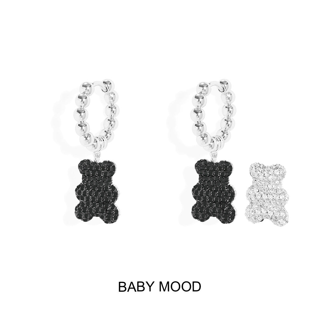 Baby Mood Yummy Bear Hoop Earrings - APM Monaco UK